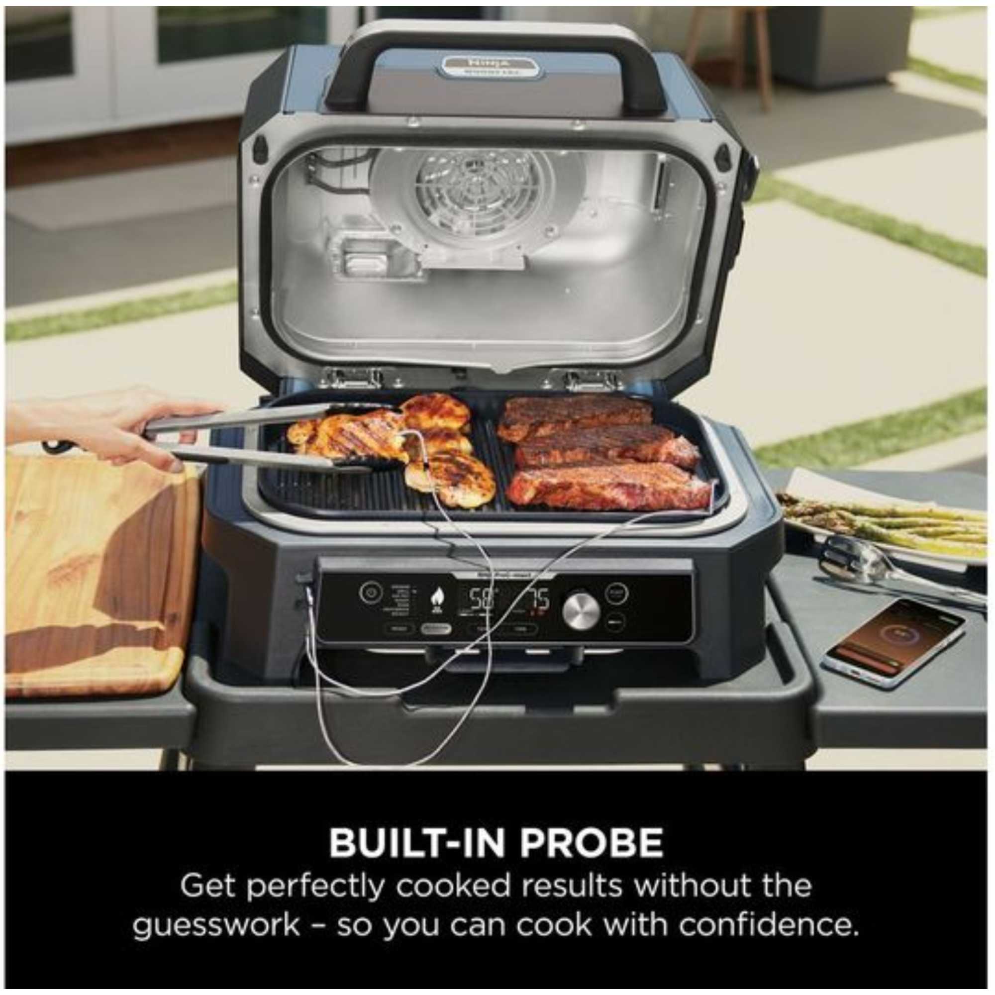 Woodfire Pro Connect XL Electric BBQ Grill & Smoker