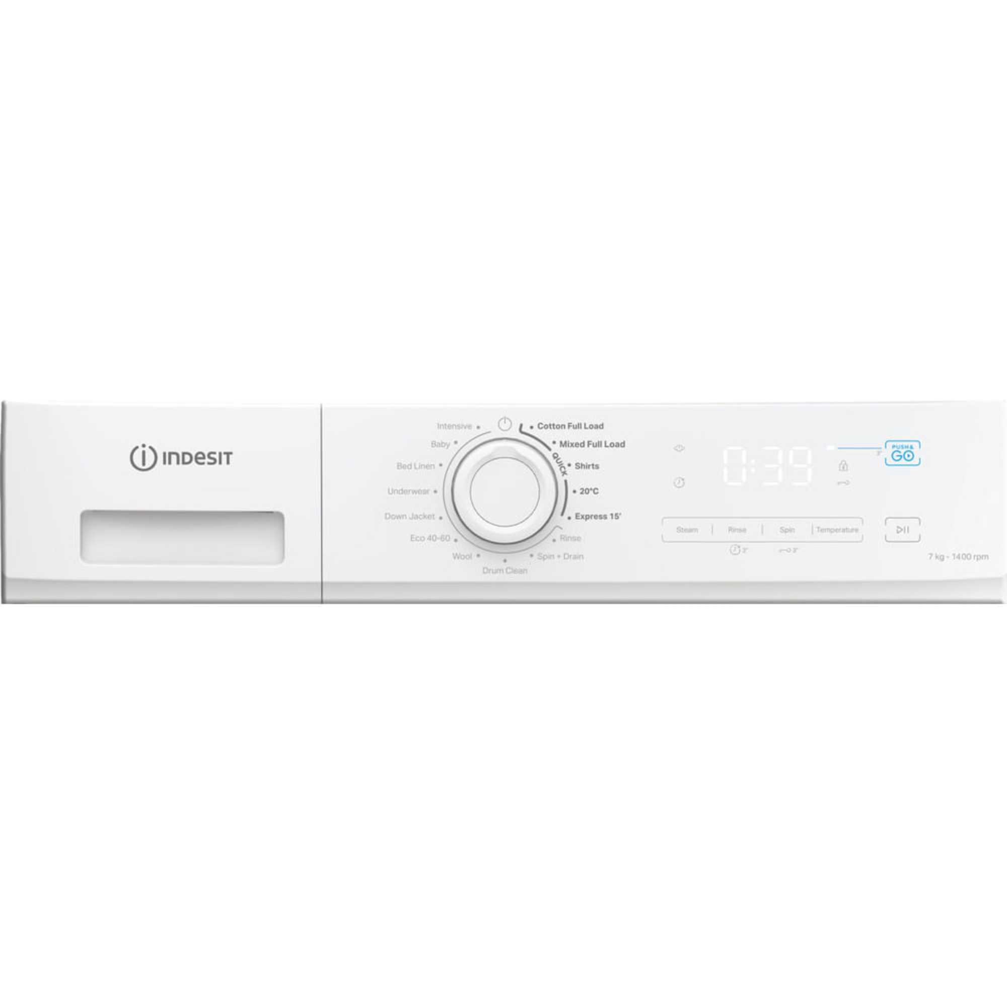 MyTime 7kg 1400rpm Washing Machine - MyTime IMA 764 MY TIME UK