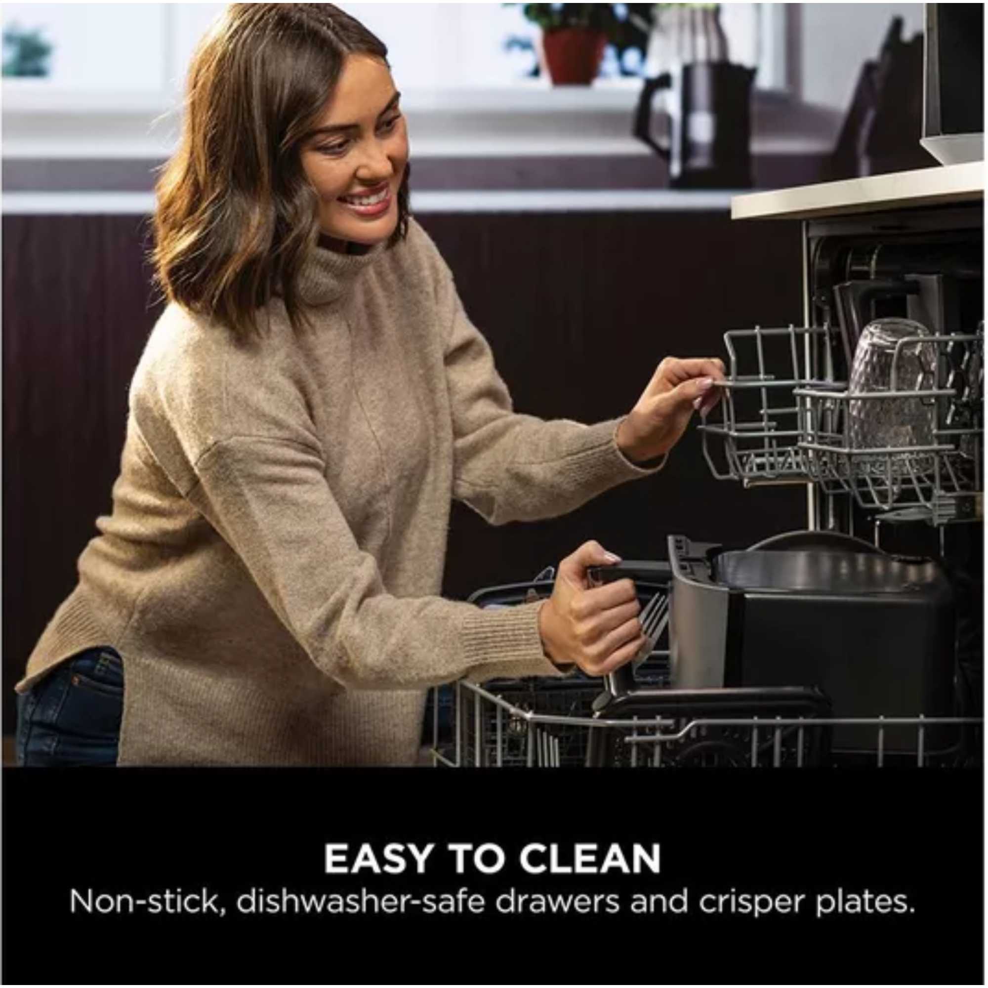 DZ400UK Max 6-in-1 DUal Zone Air Fryer 9.5L - Black