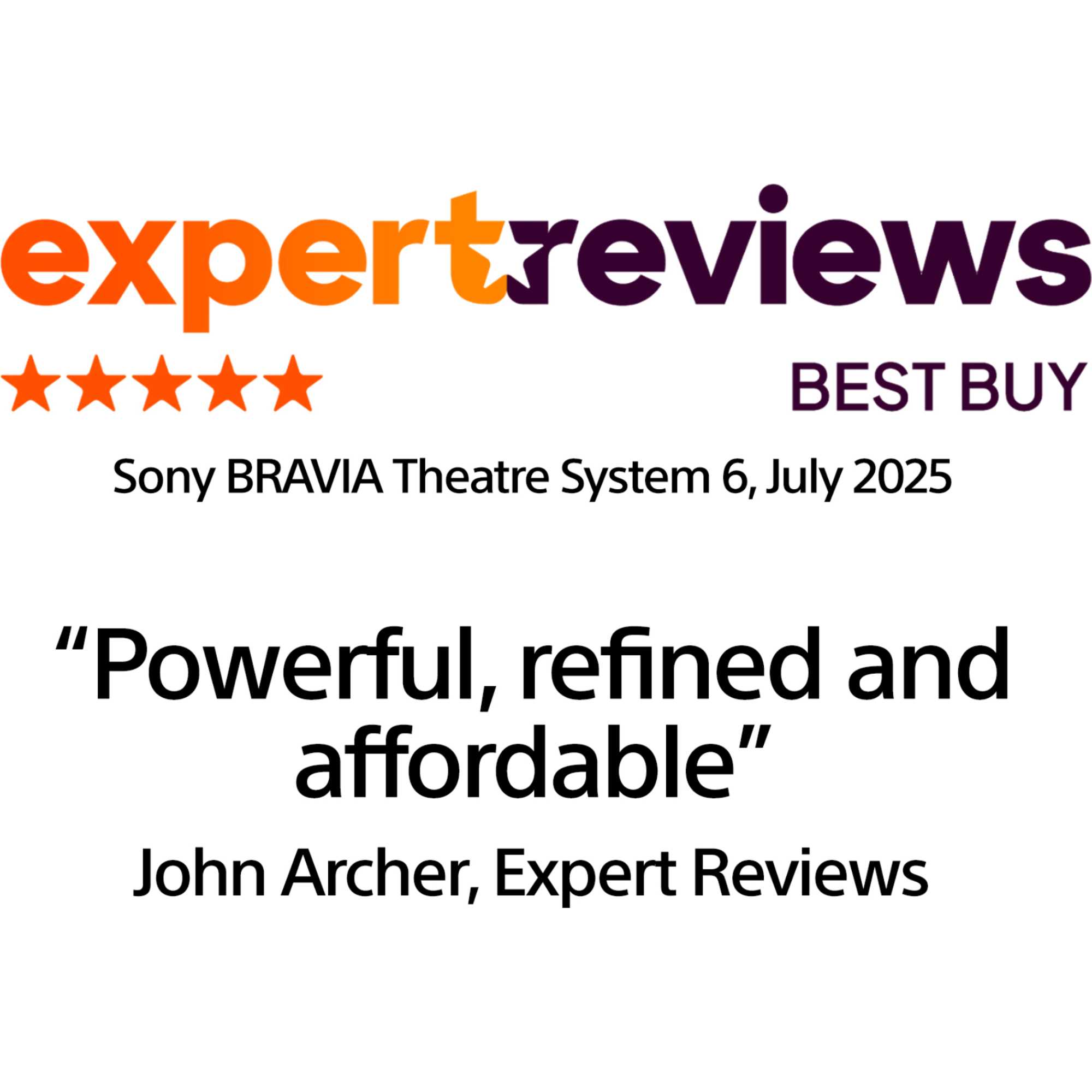 HTS60 BRAVIA Theatre System 6 with 1000W Power & Dolby Atmos