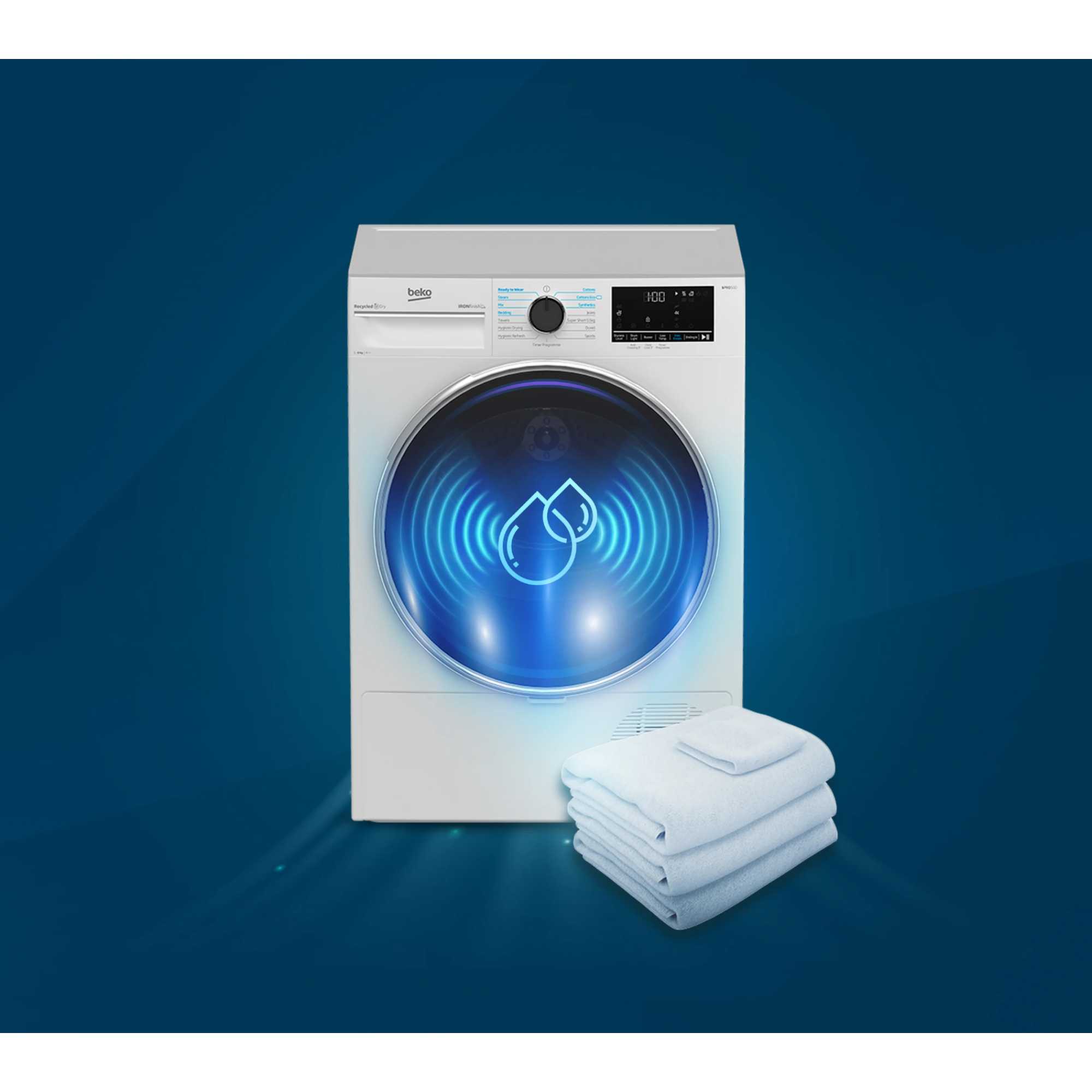 8kg Condenser Tumble Dryer - DTLCE80051W