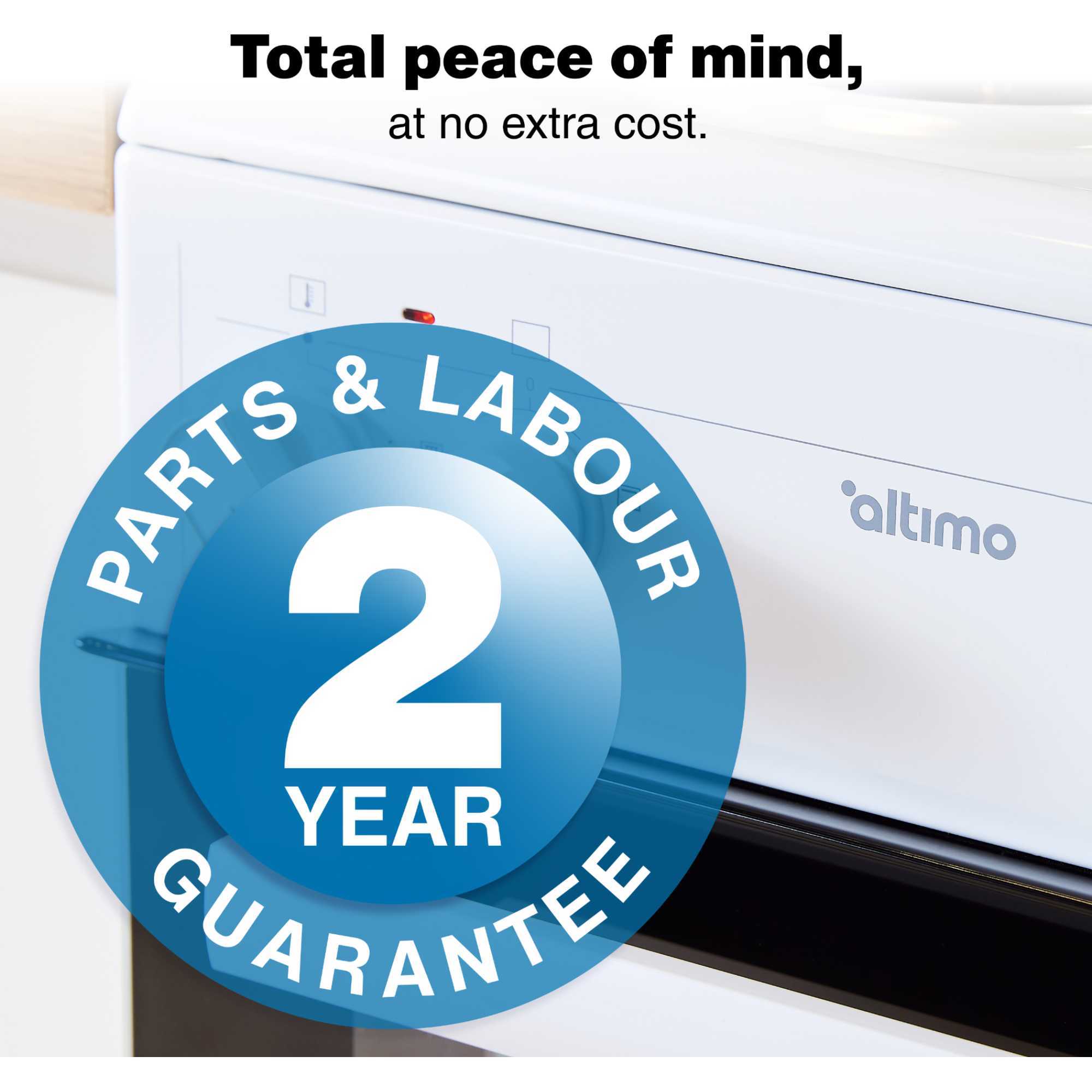 CESS602W 60cm Electric Single Cavity Cooker - White