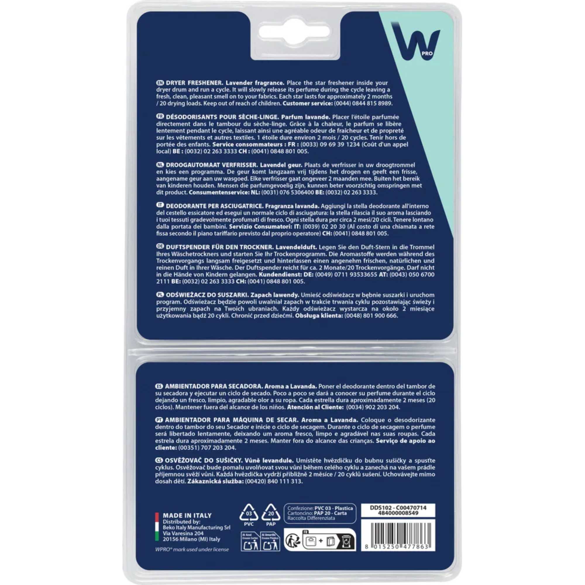 C00470714 Universal Dryers Freshners Pack 2 x Lavender