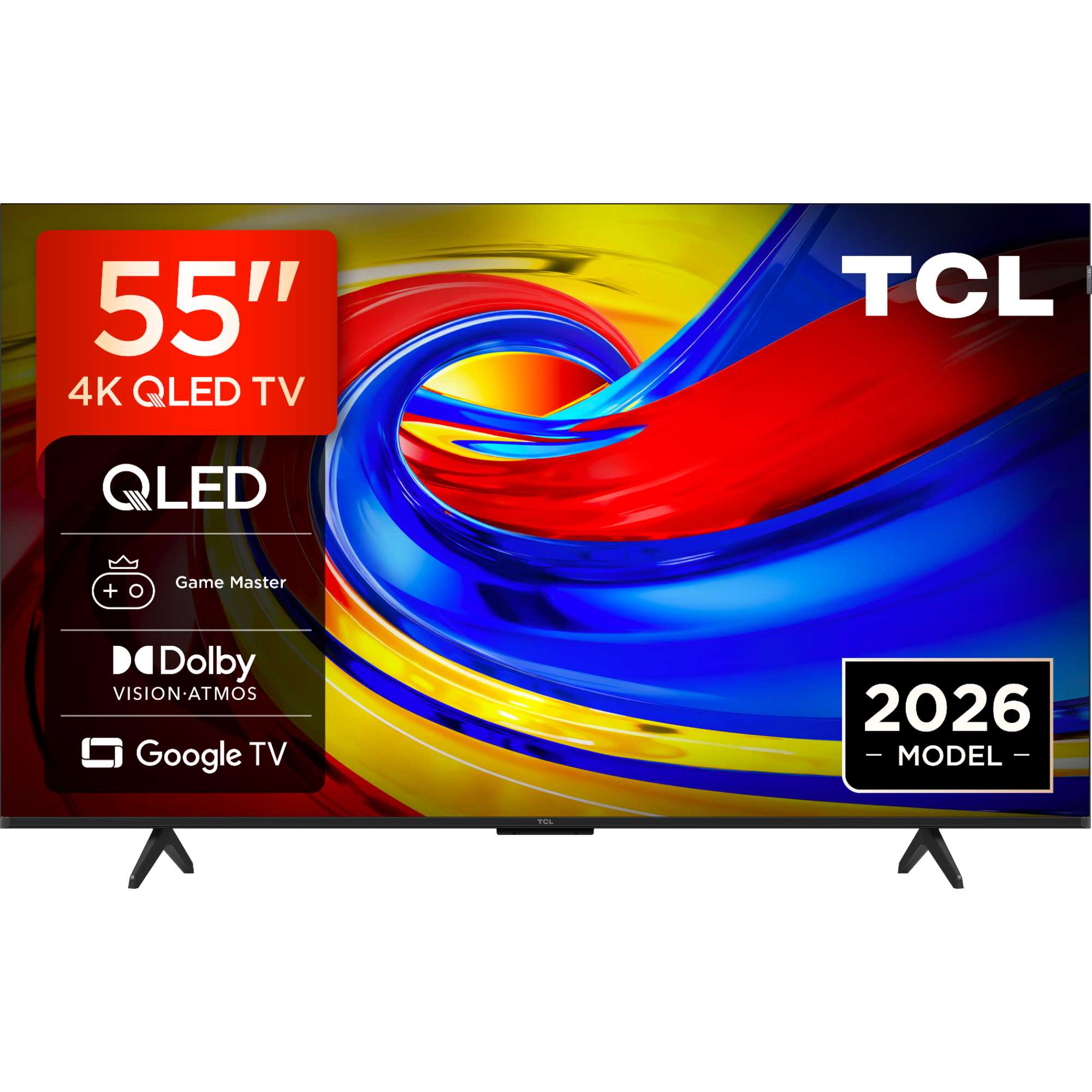 P7L 55" 4K Smart QLED Google AI TV - 55P7L-UK