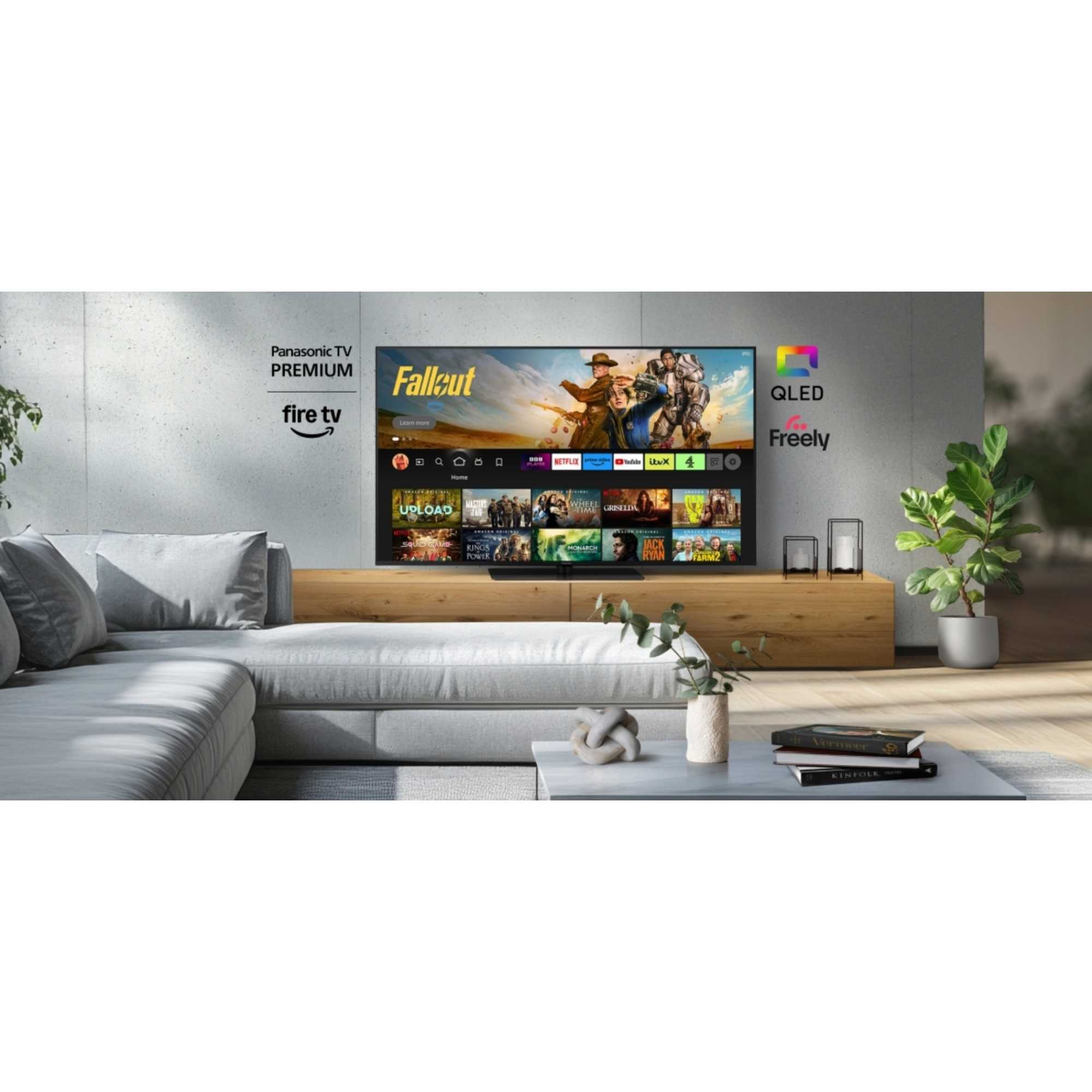 W85BEY 65" 4K Ultra HD QLED Fire TV - TV-65W85BEY