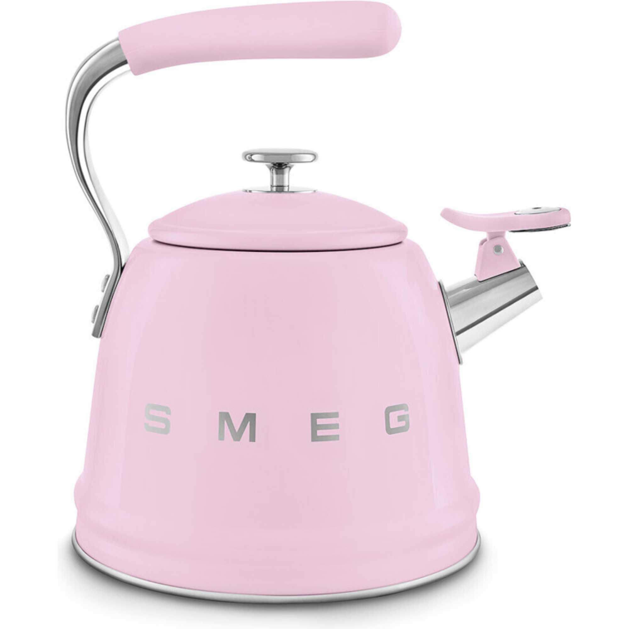WKF01PK 2.3L 50s Style Whistling Kettle - Pink