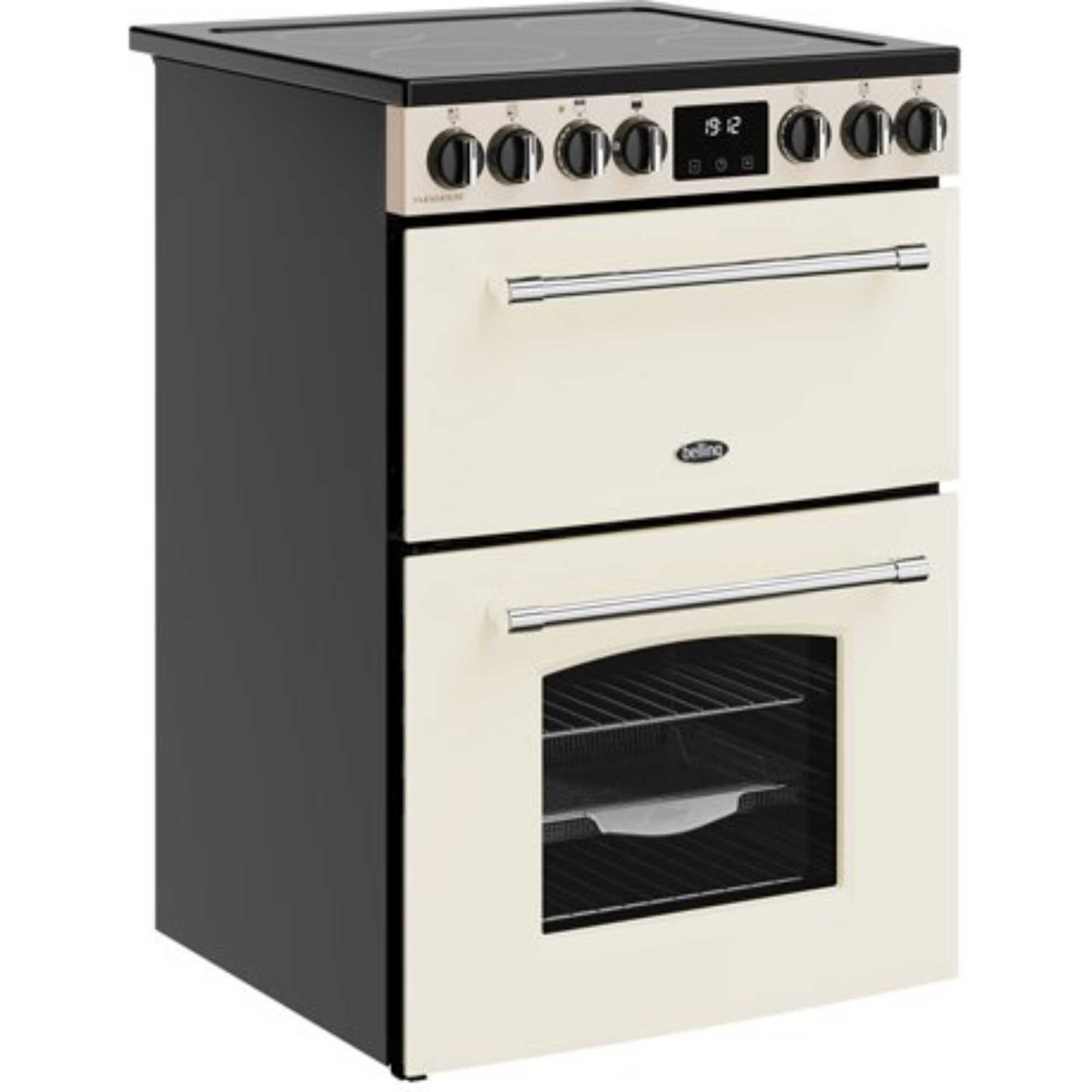 60cm Electric Double Oven Cooker - MRAFHOUSE60ECRM