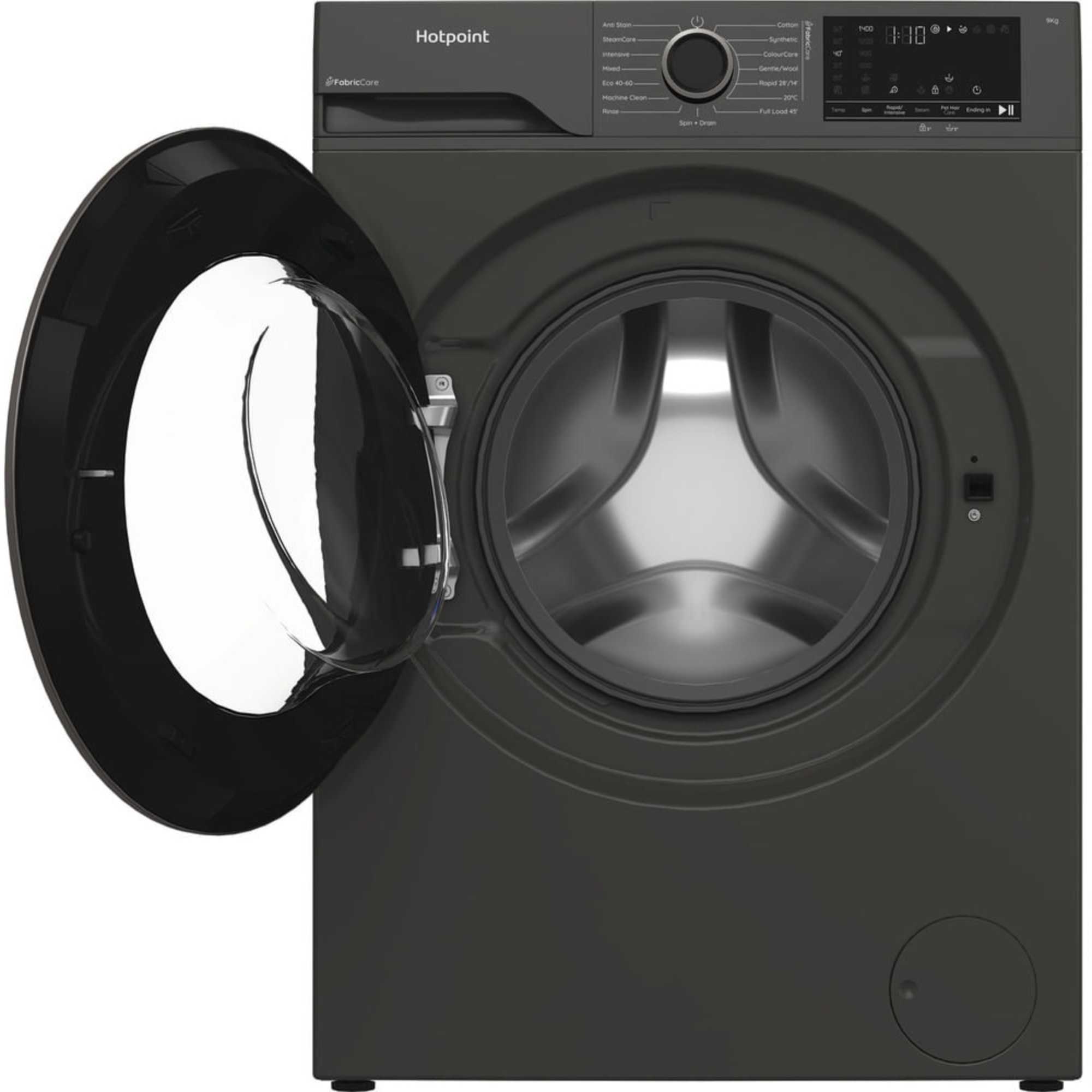 HB 93G CARE UK 9kg 1400rpm Washing Machine - Grey