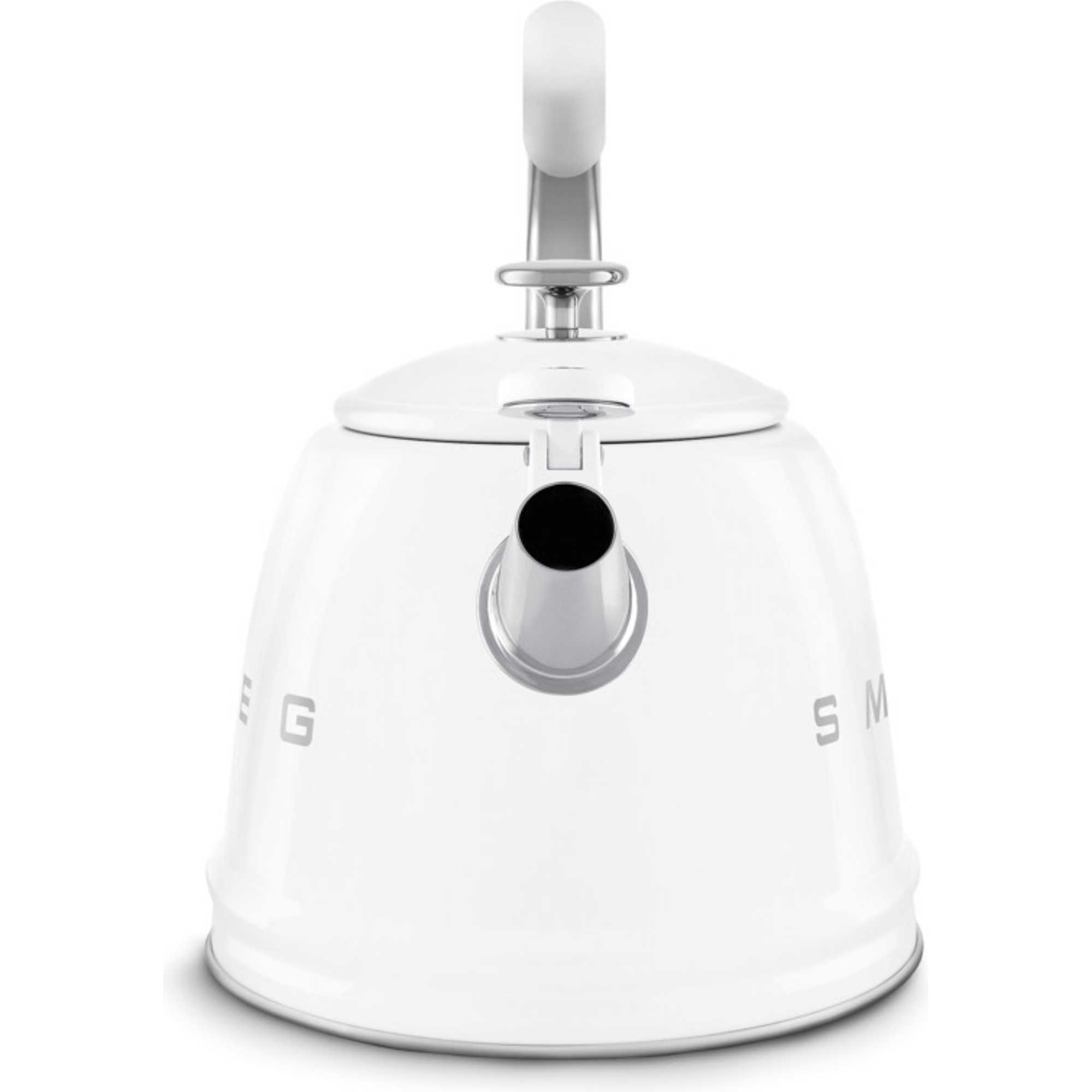 WKF01WH 2.3L 50s Style Whistling Kettle - White