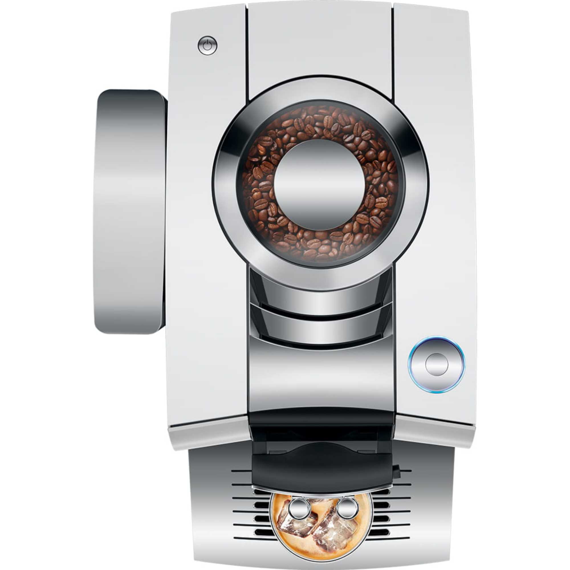 Z10 Automatic Bean To Cup Coffee Machine 15613 - Aluminium White