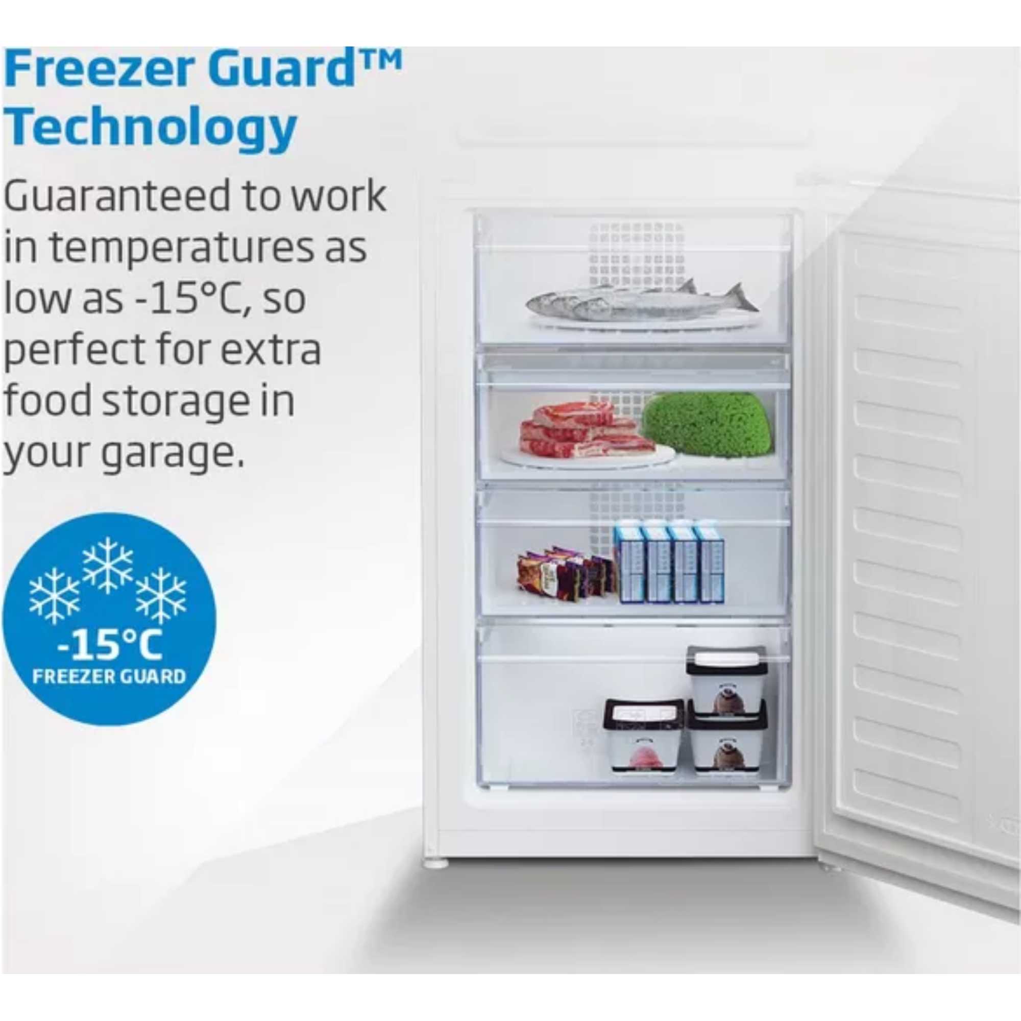 FFP4671W 256L Frost Free Tall Freezer - White