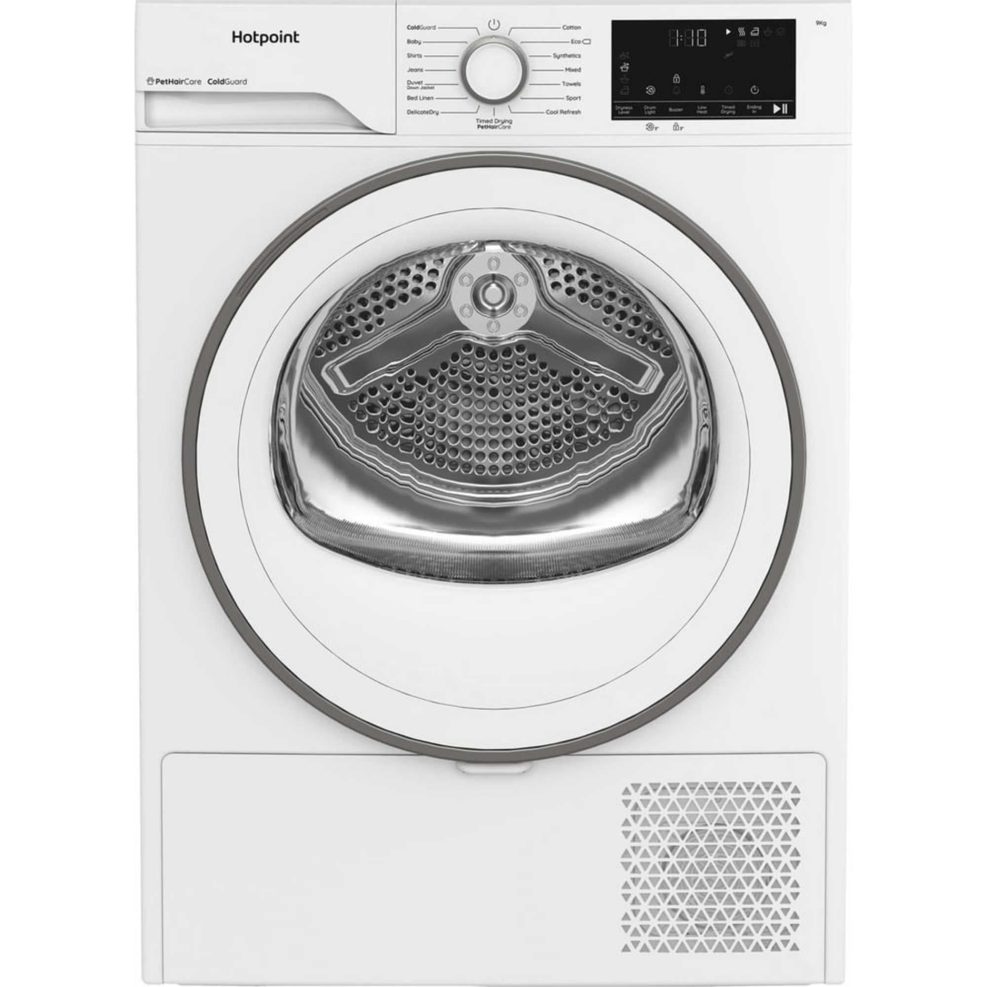 9kg Heat Pump Tumble Dryer - C HD 93M WW UK