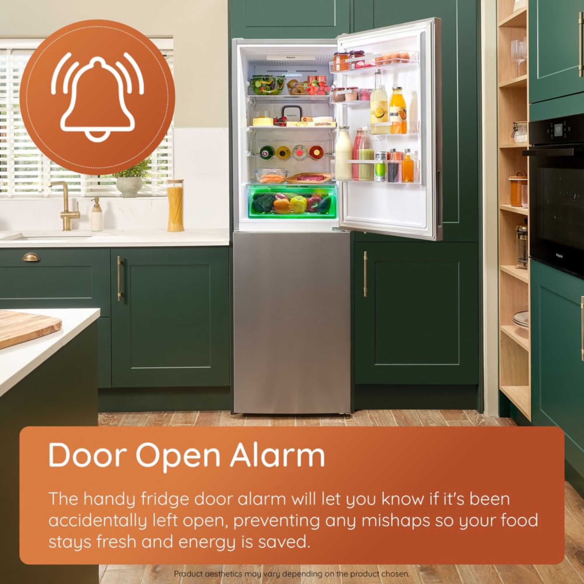 Tall Larder Fridge Low Frost - White - HPMLS 1411 W4UK