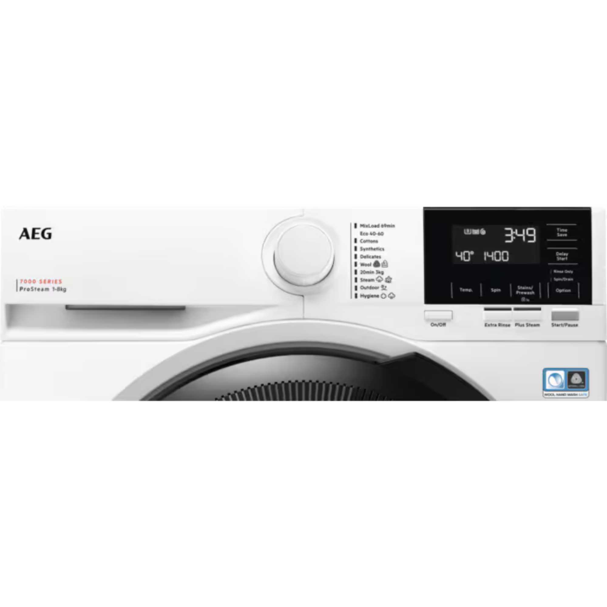 7000 Series ProSteam 8kg 1600rpm Washing Machine - LFR71864B