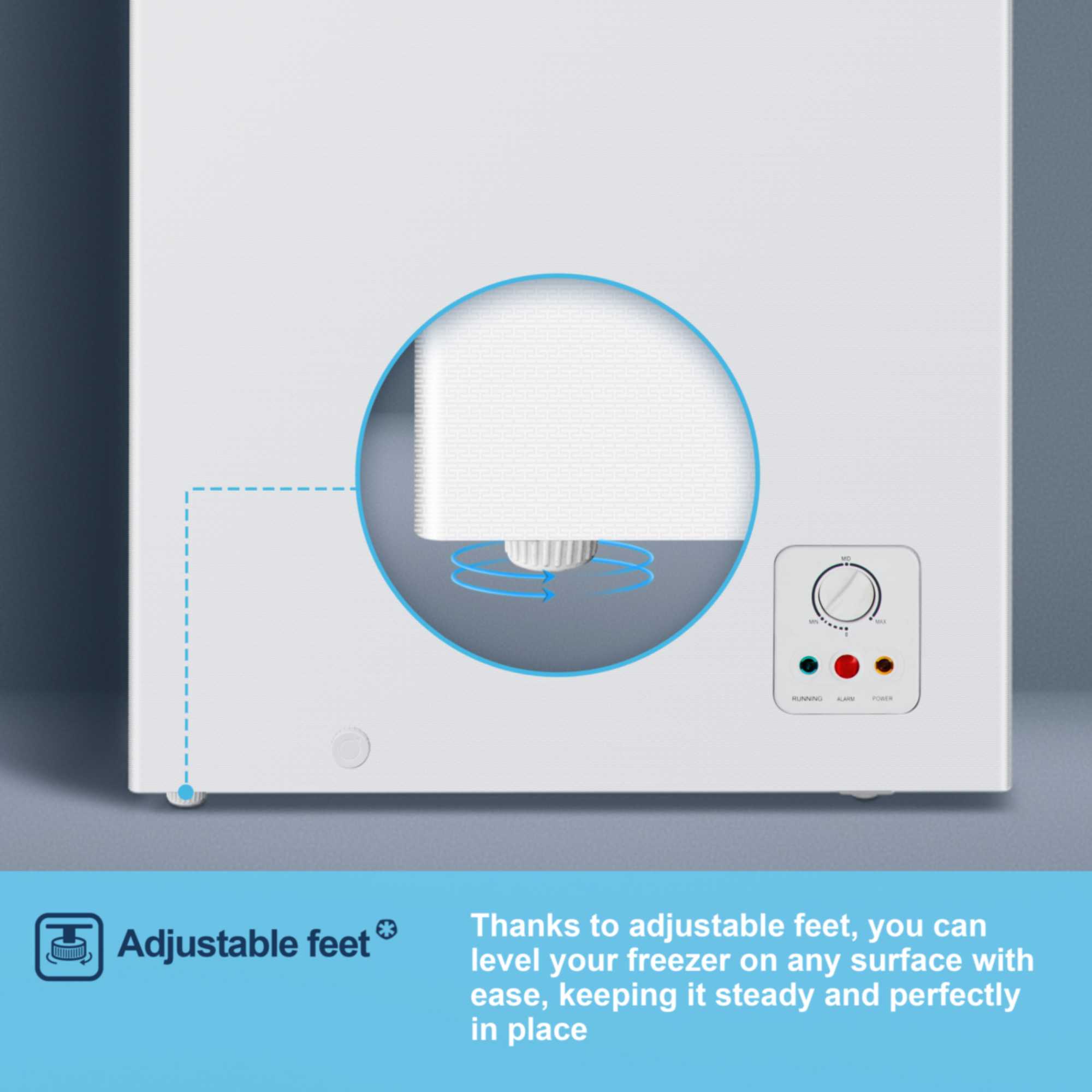 MCF100E 97L Chest Freezer