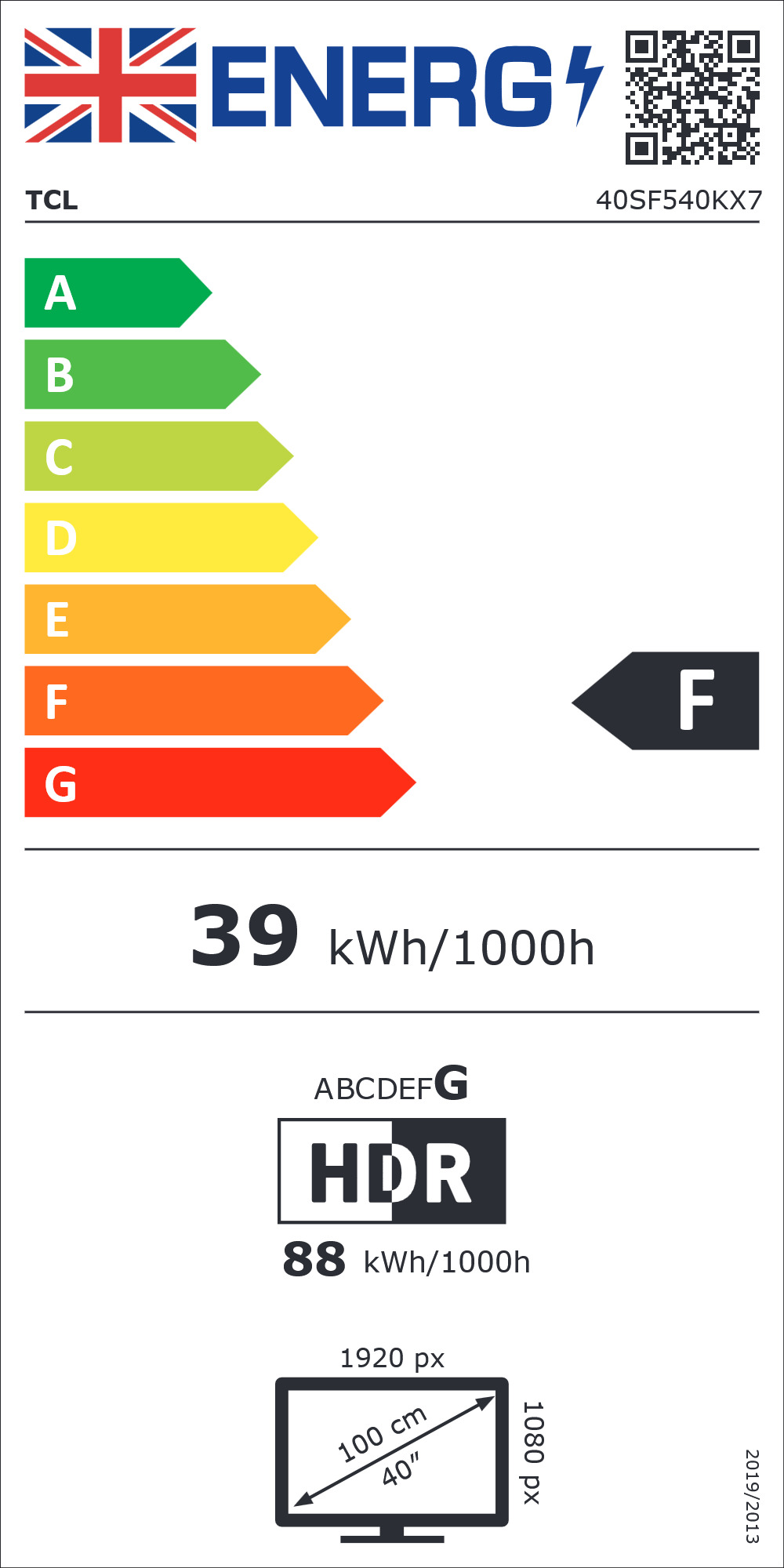 TCL SF5 40" Full HD 1080p LED Fire TV