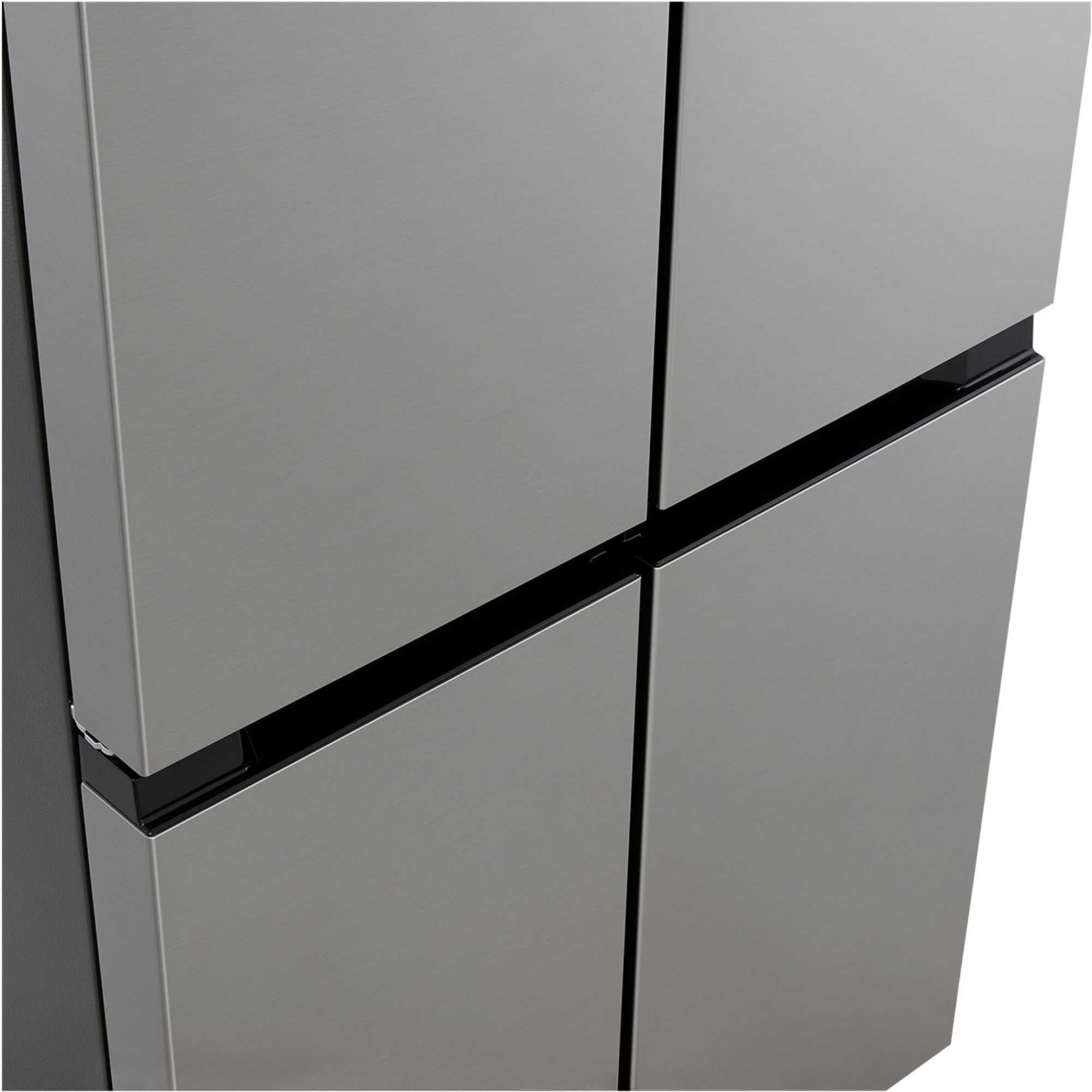 GMM41MSBEM 474L American Fridge Freezer Total No Frost - Silver