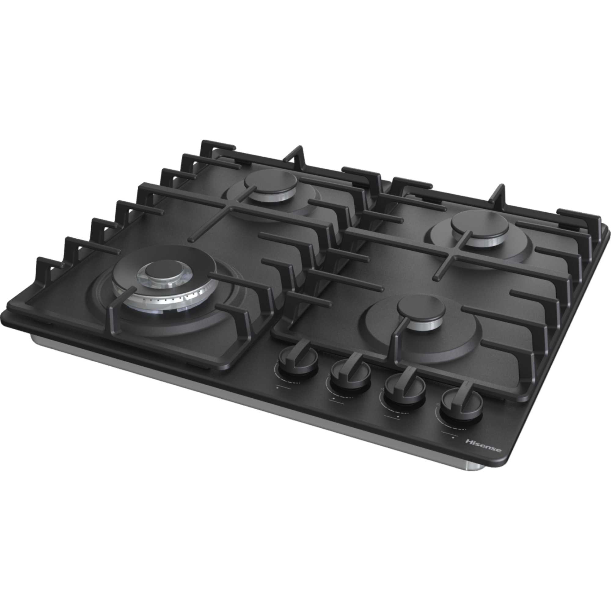 GM663BHF Hi2 60cm 4 Zone Gas Hob - Black
