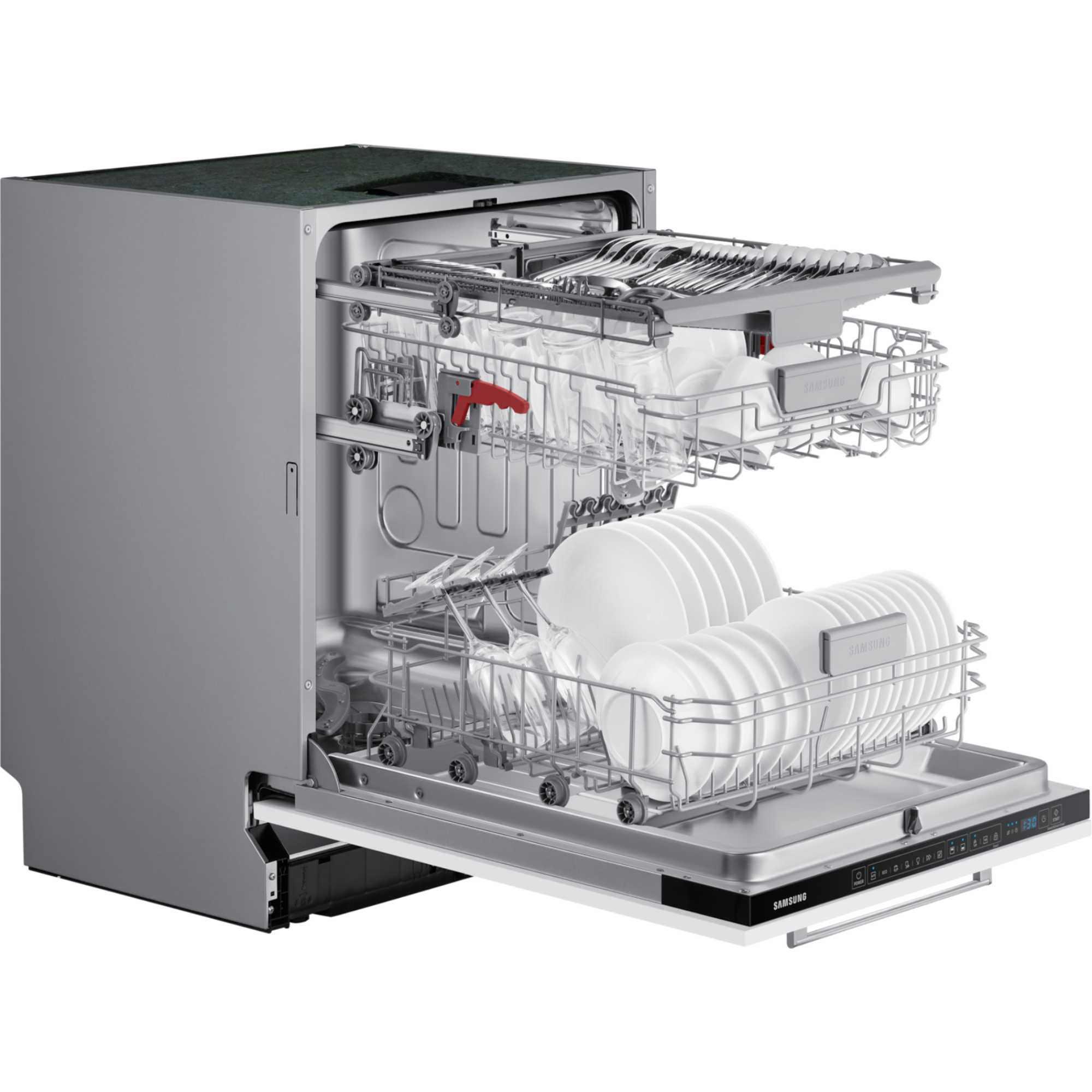 DW60CG550B00EU Series 7 14 Place Settings Built-In Dishwasher with Auto Door Open