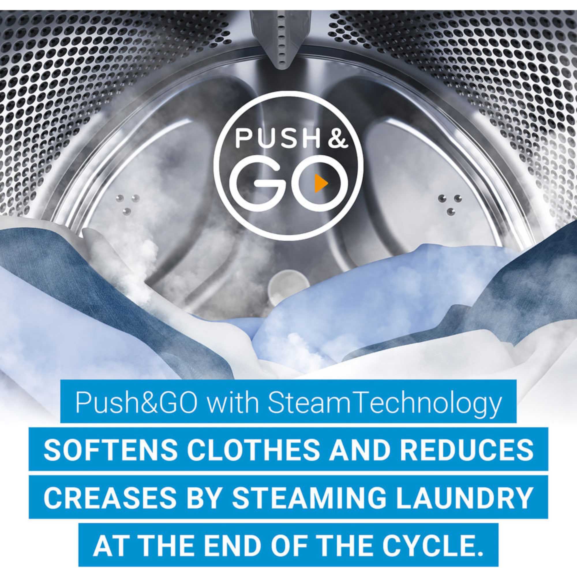 IP 846 PUSH&GO UK 8kg 1400rpm Washing Machine - White