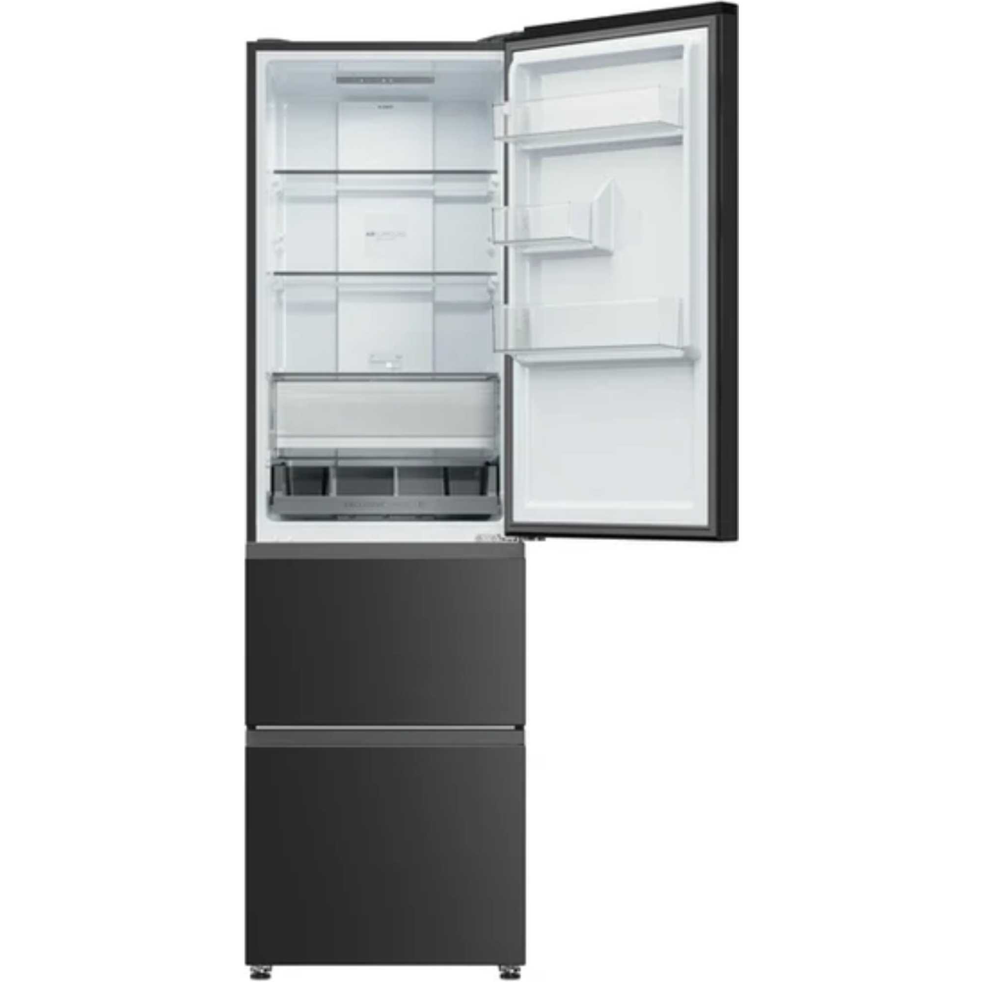3D 55 Series 3 Fridge Freezer 60/40 NoFrost - Black - HTR3518ENMTK