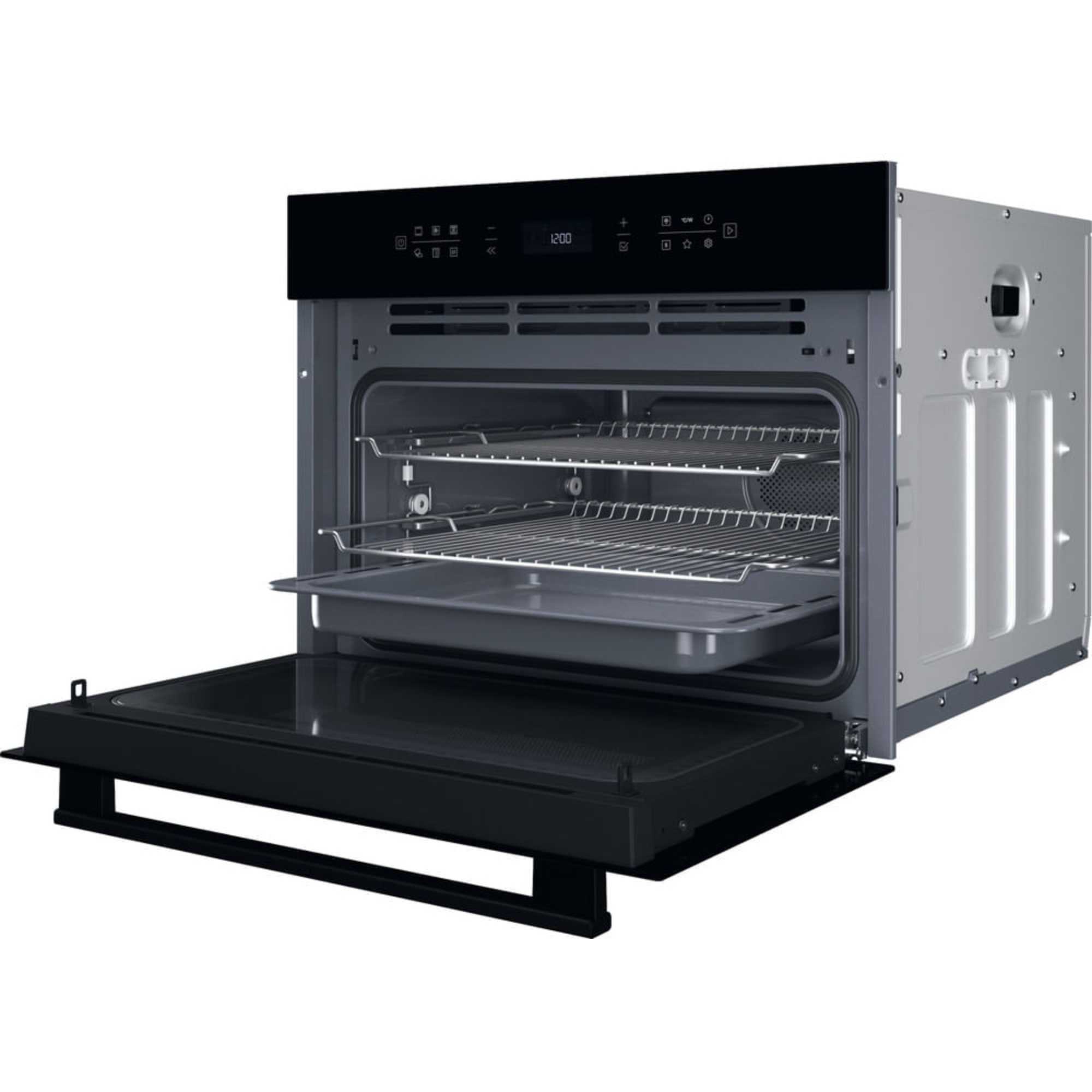 HCW6O7HTSBUK Class 6 Compact Oven with Microwave & Cook 3 - Black