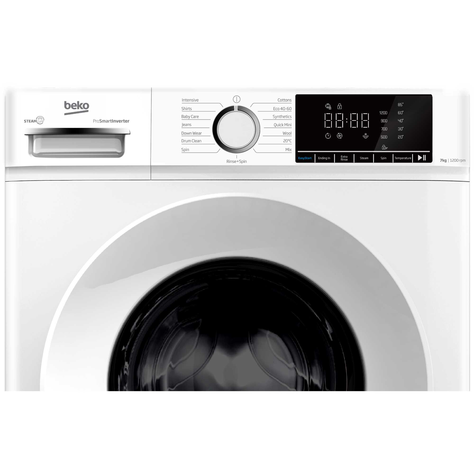 BW1O3721W B300 7kg 1200rpm Washing Machine - White