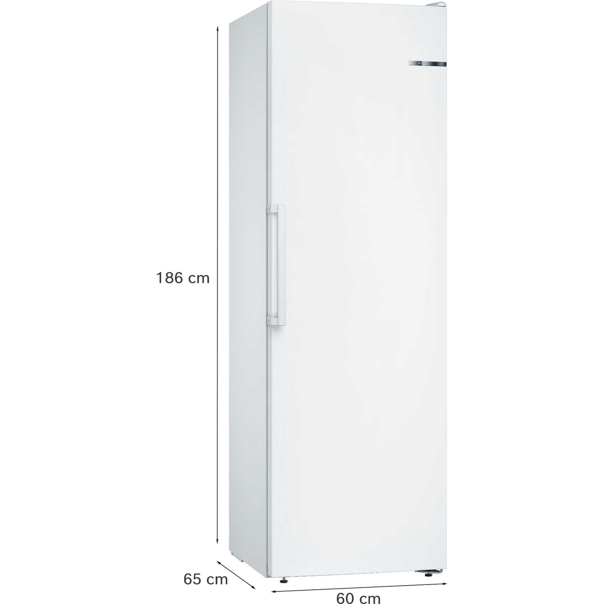 GSN36VWEPG Series 4 242l NoFrost Tall Freezer - White