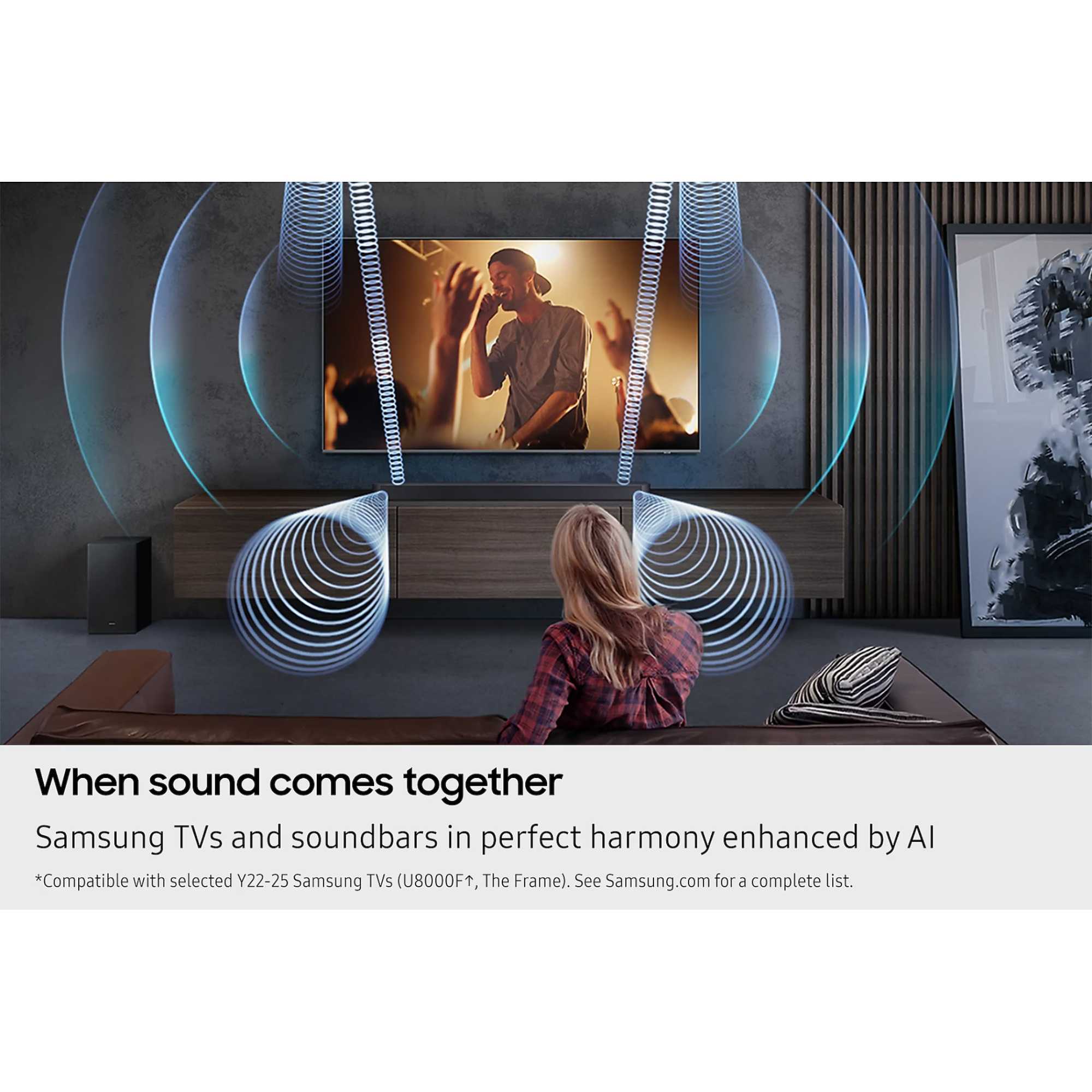 HWQ600F 3.2.1ch Soundbar With Subwoofer