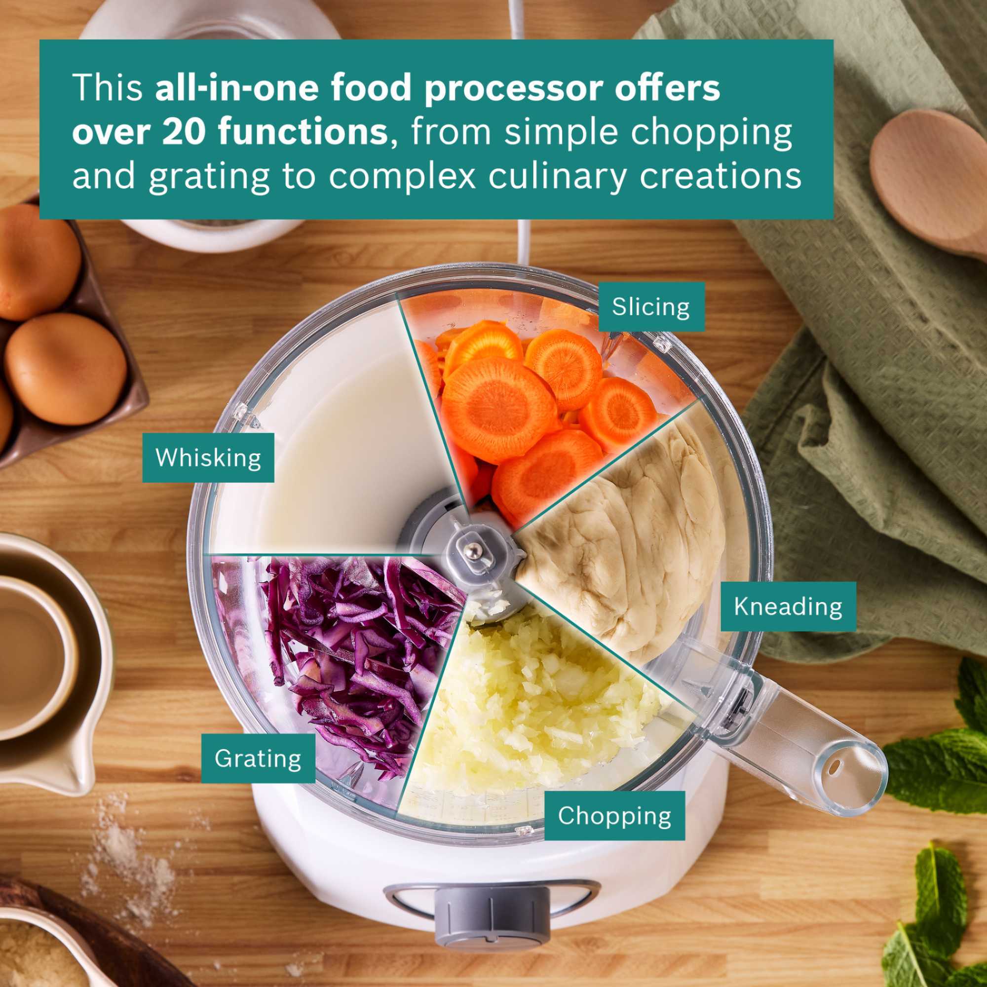 MCM3100WGB MultiTalent 3 Compact Food Processor