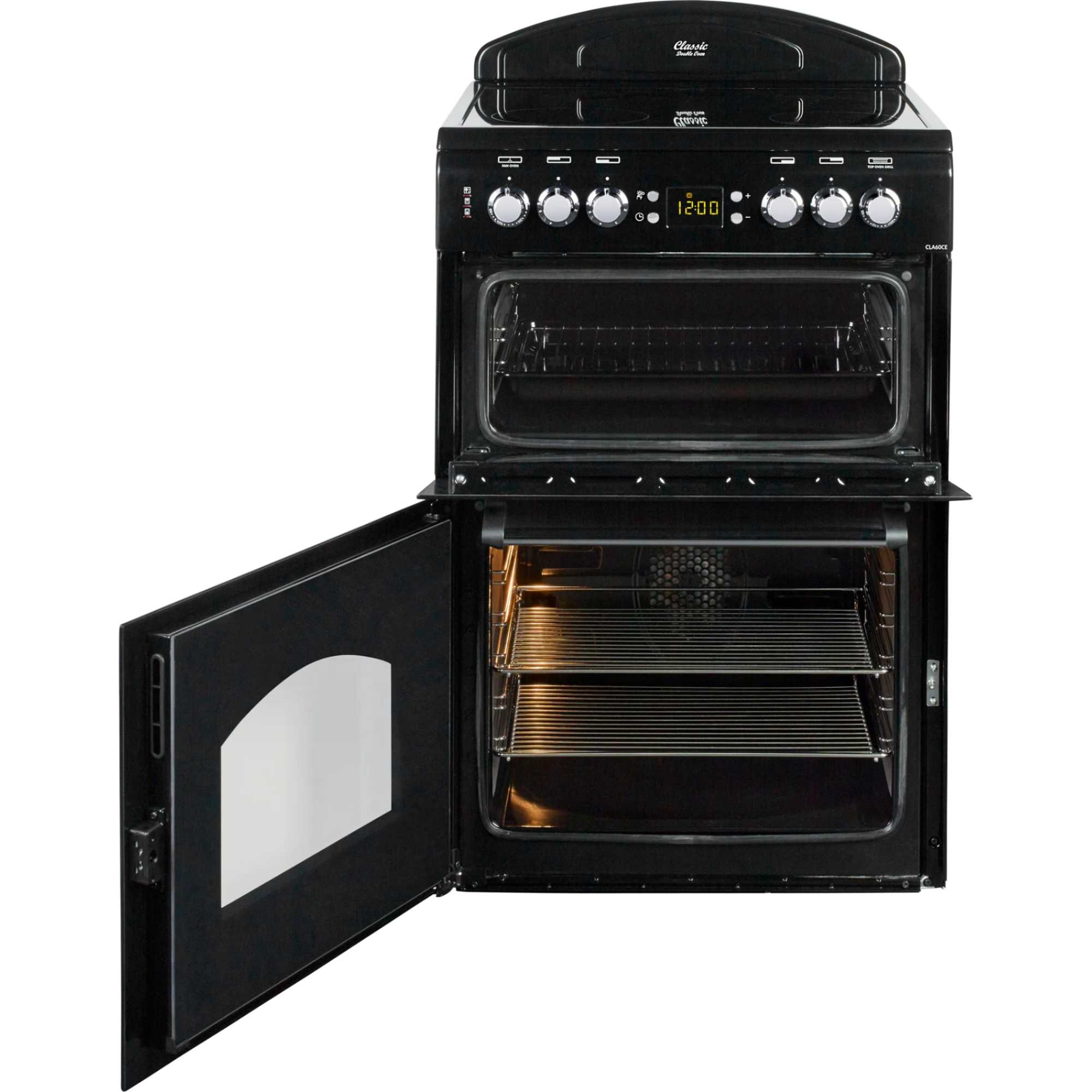 Classic 60cm Electric Double Oven Cooker - CLA60CEK