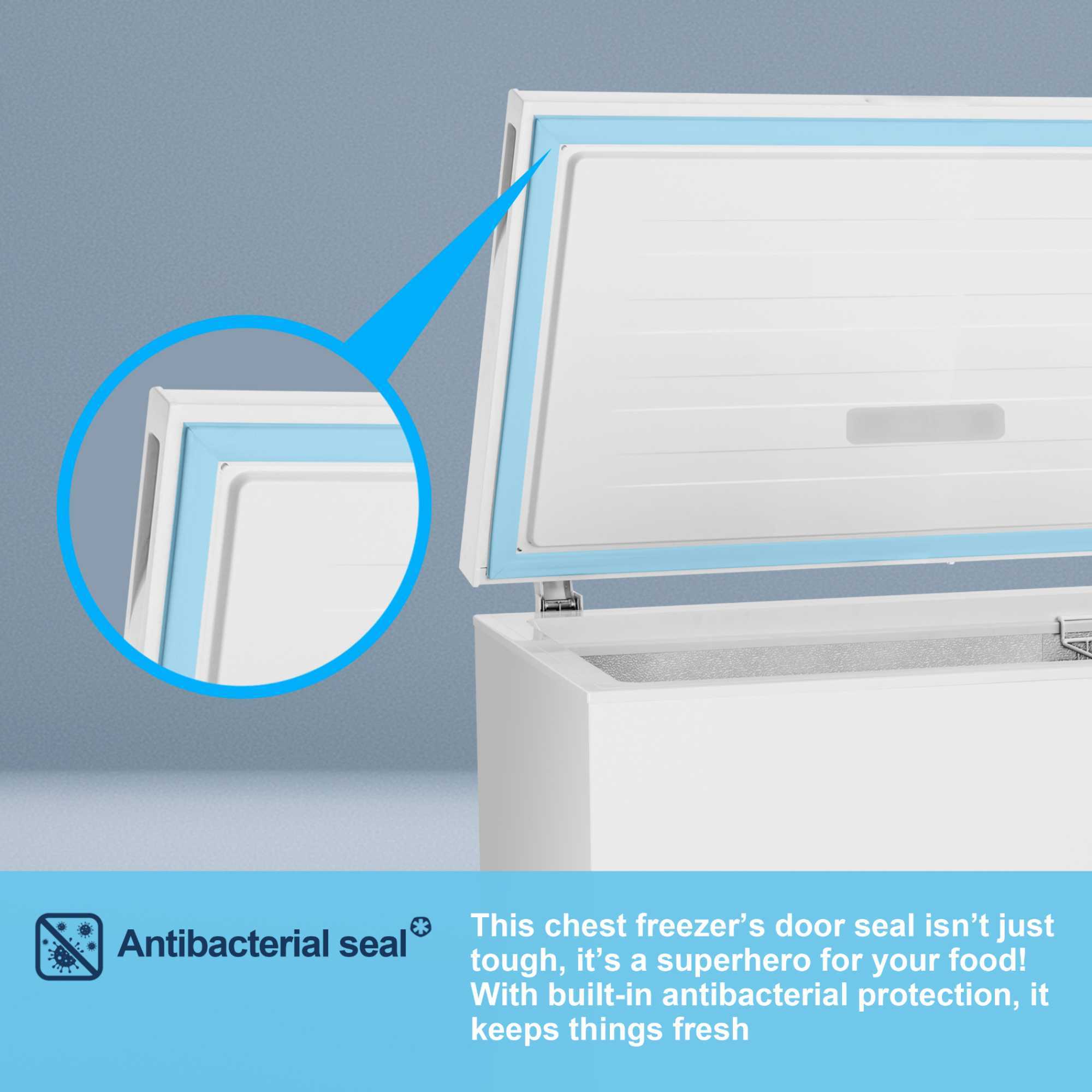 MCF198E 191L Chest Freezer - White