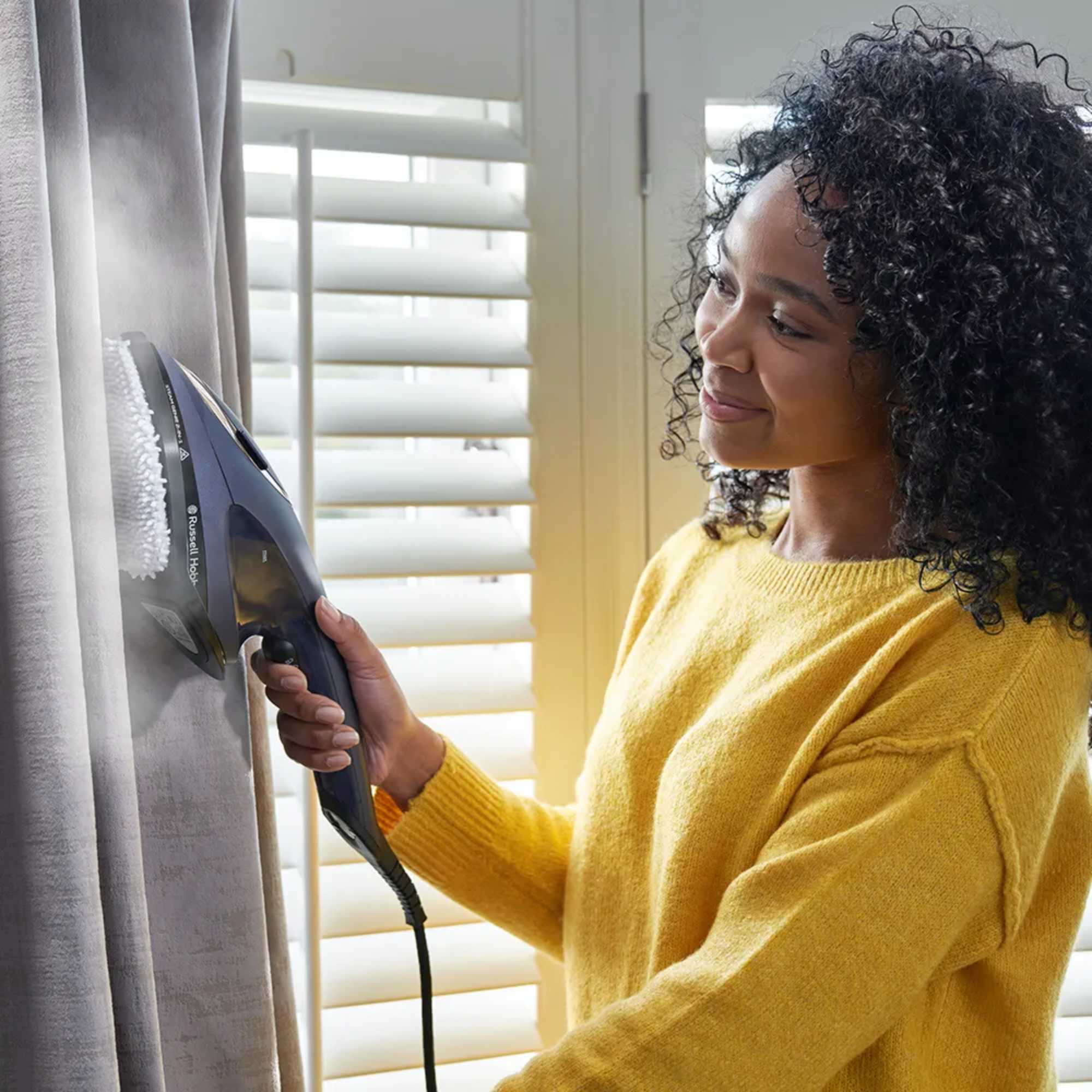 28370 Steam Genie 2 in 1 Handheld Clothes Steamer