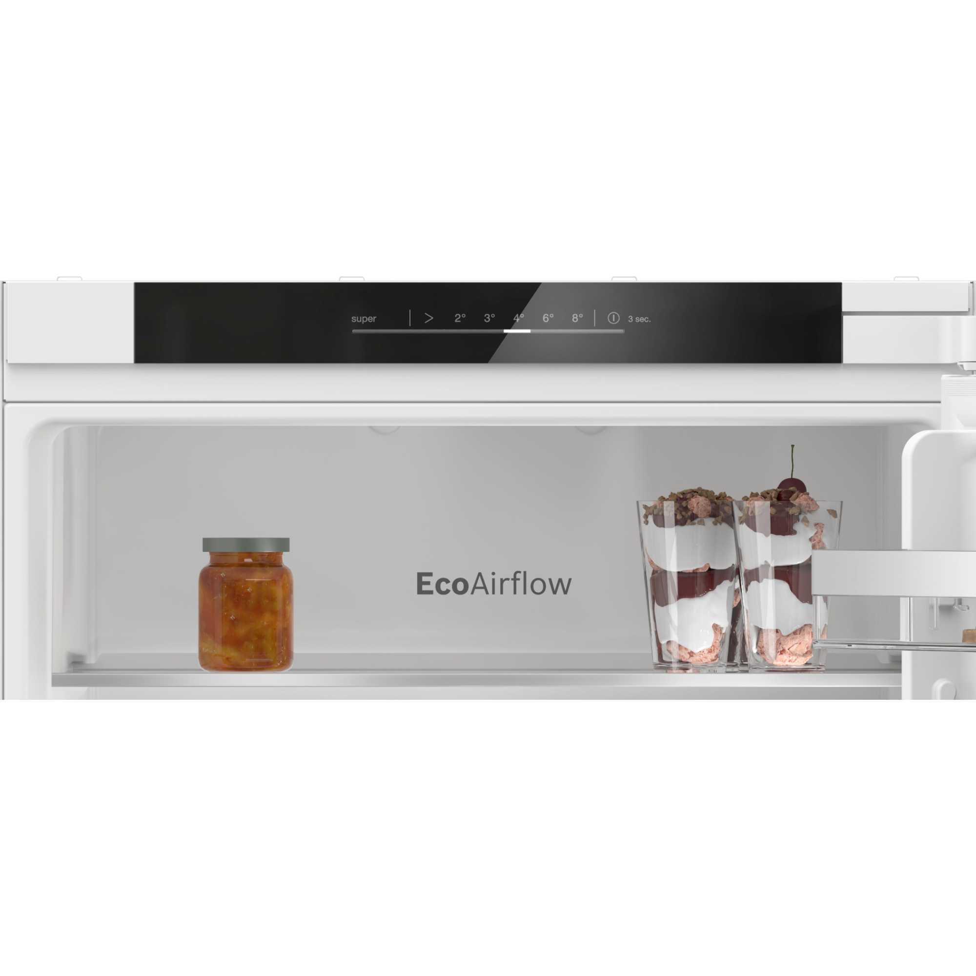 KIN86VSE0G Series 4 260l No Frost Integrated Fridge Freezer