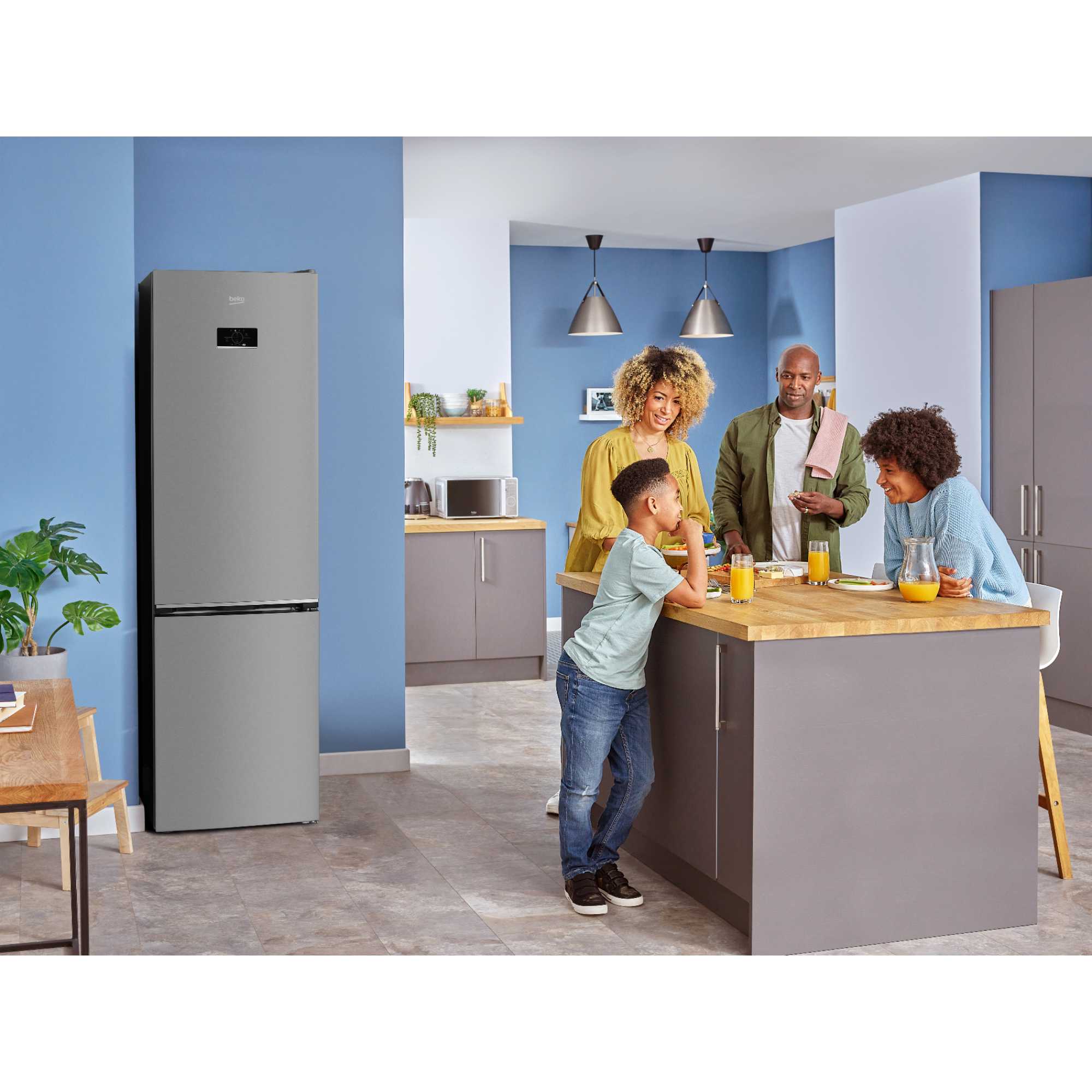 Fridge Freezer 60/40 AeroFlow - Stainless Steel - CNB3G4603VPS