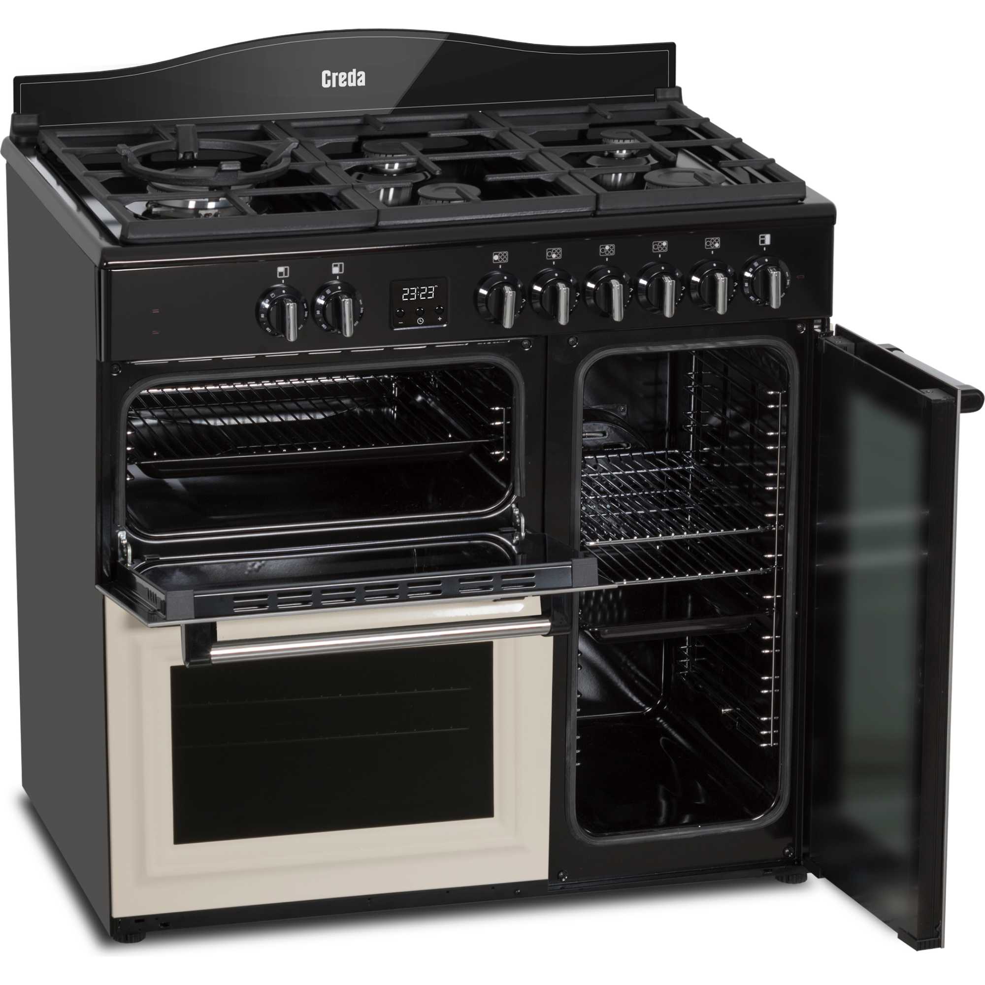 90cm Dual Fuel Range Cooker - C90RCDFTCRM