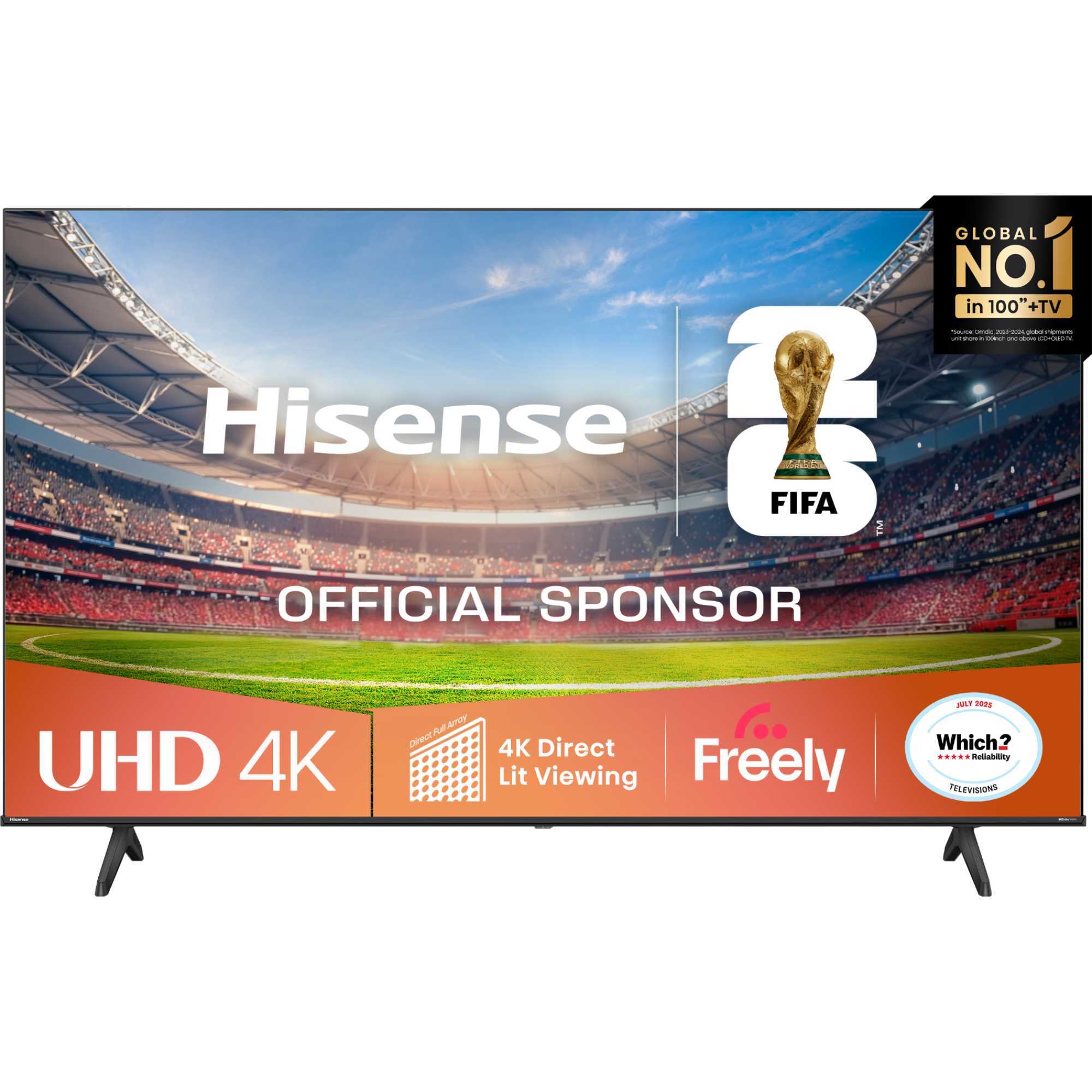 A6QTUK 58" 4K Ultra HD LED Freely Smart TV - 58A6QTUK