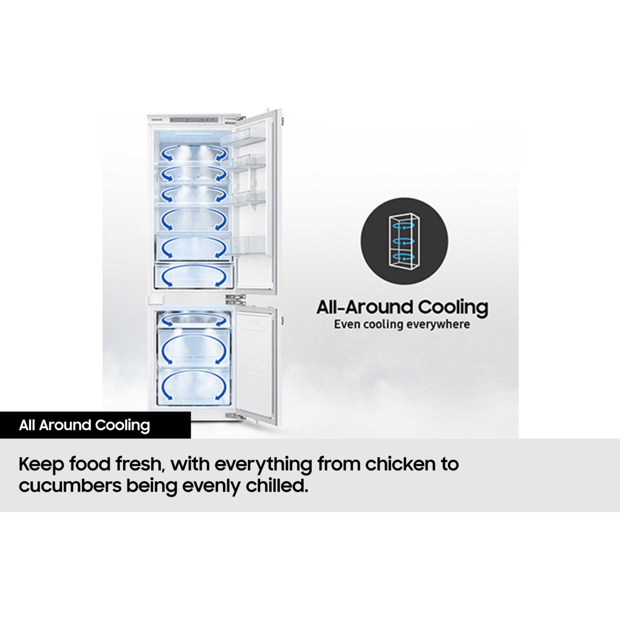 Series 5 Fridge Freezer 70/30 Total No Frost - White - RB33B610EWW/EU