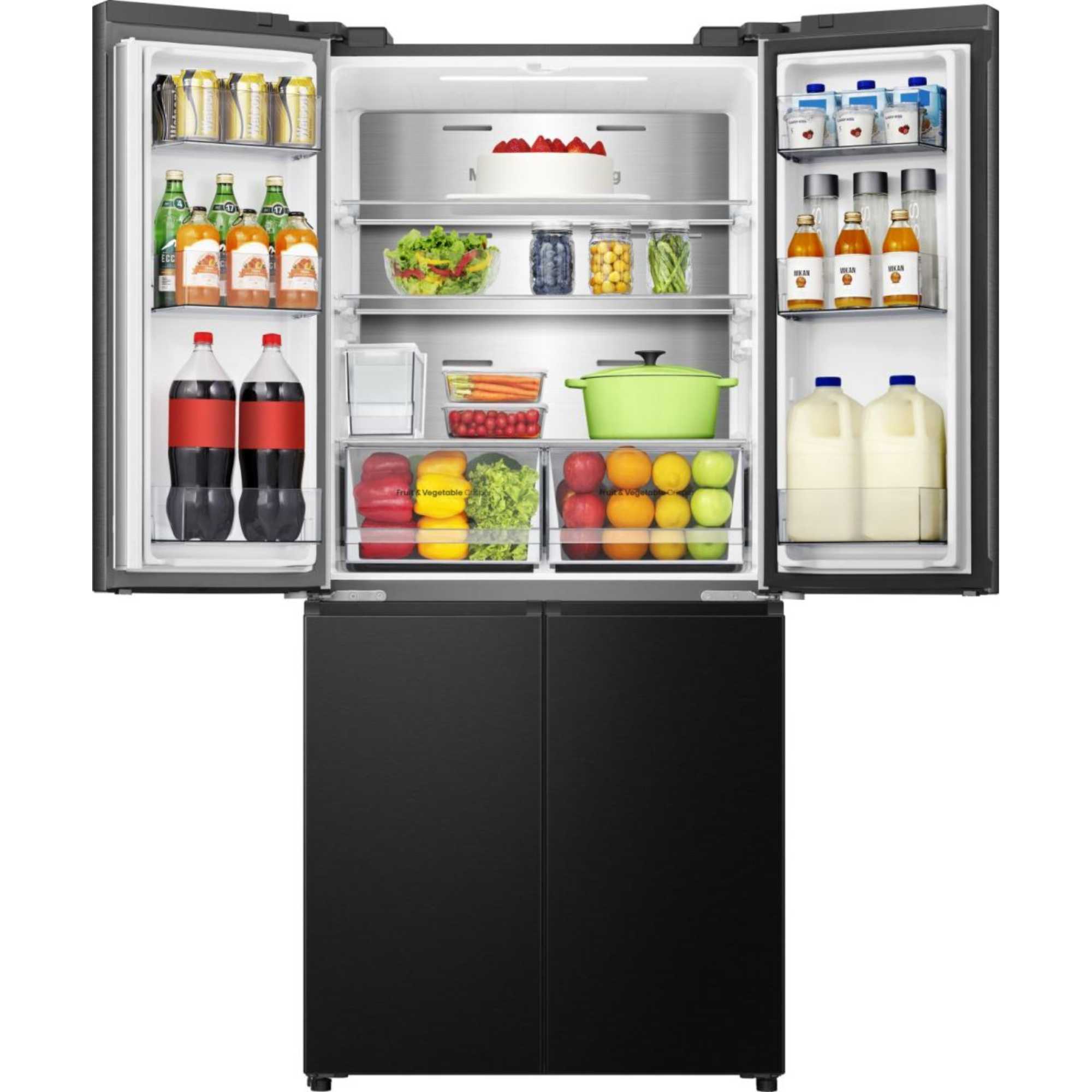 American Style Fridge Freezer 60/40 Total No Frost - Black - RQ5P470SYFD