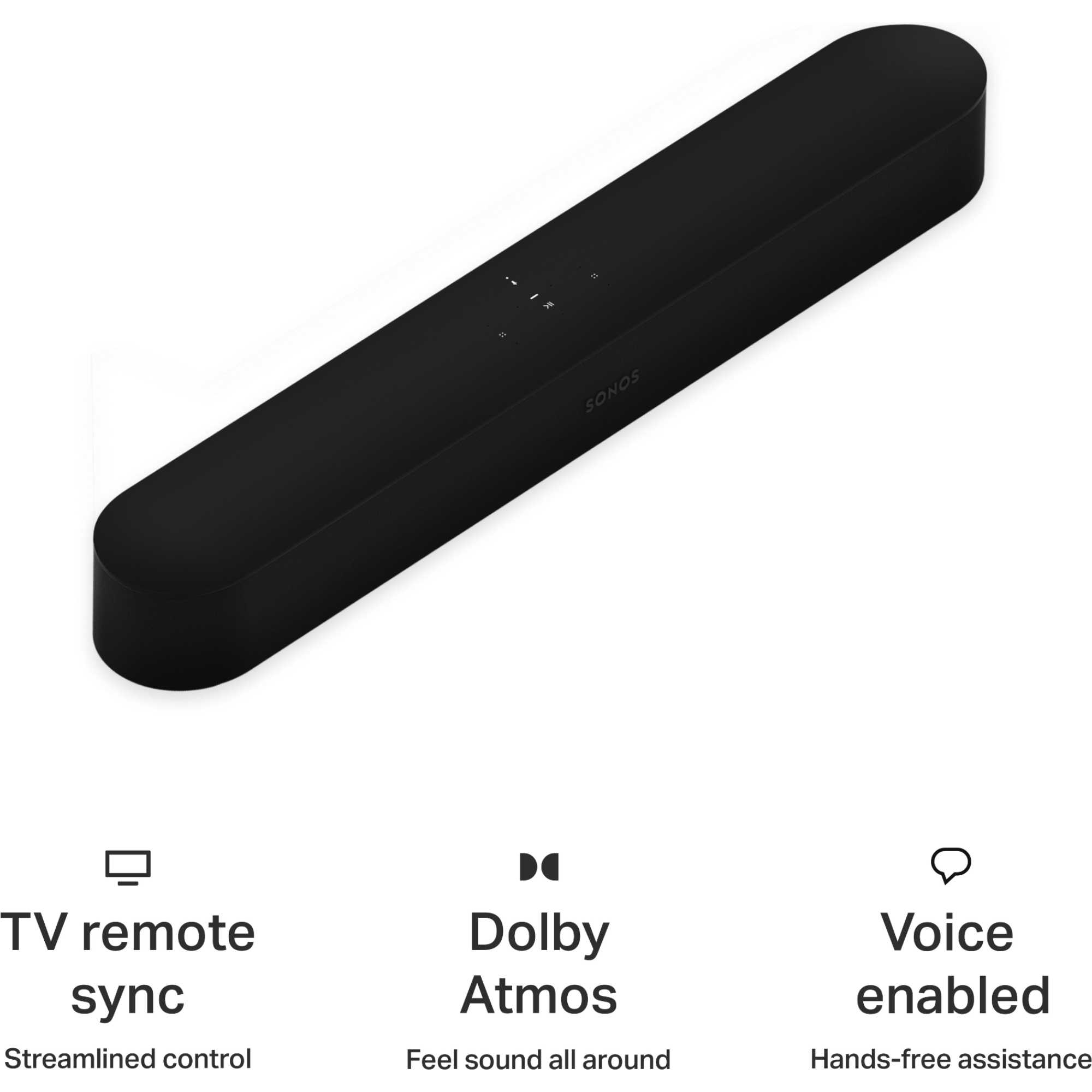 Beam Gen 2 Soundbar with Dolby Atmos & Voice Control