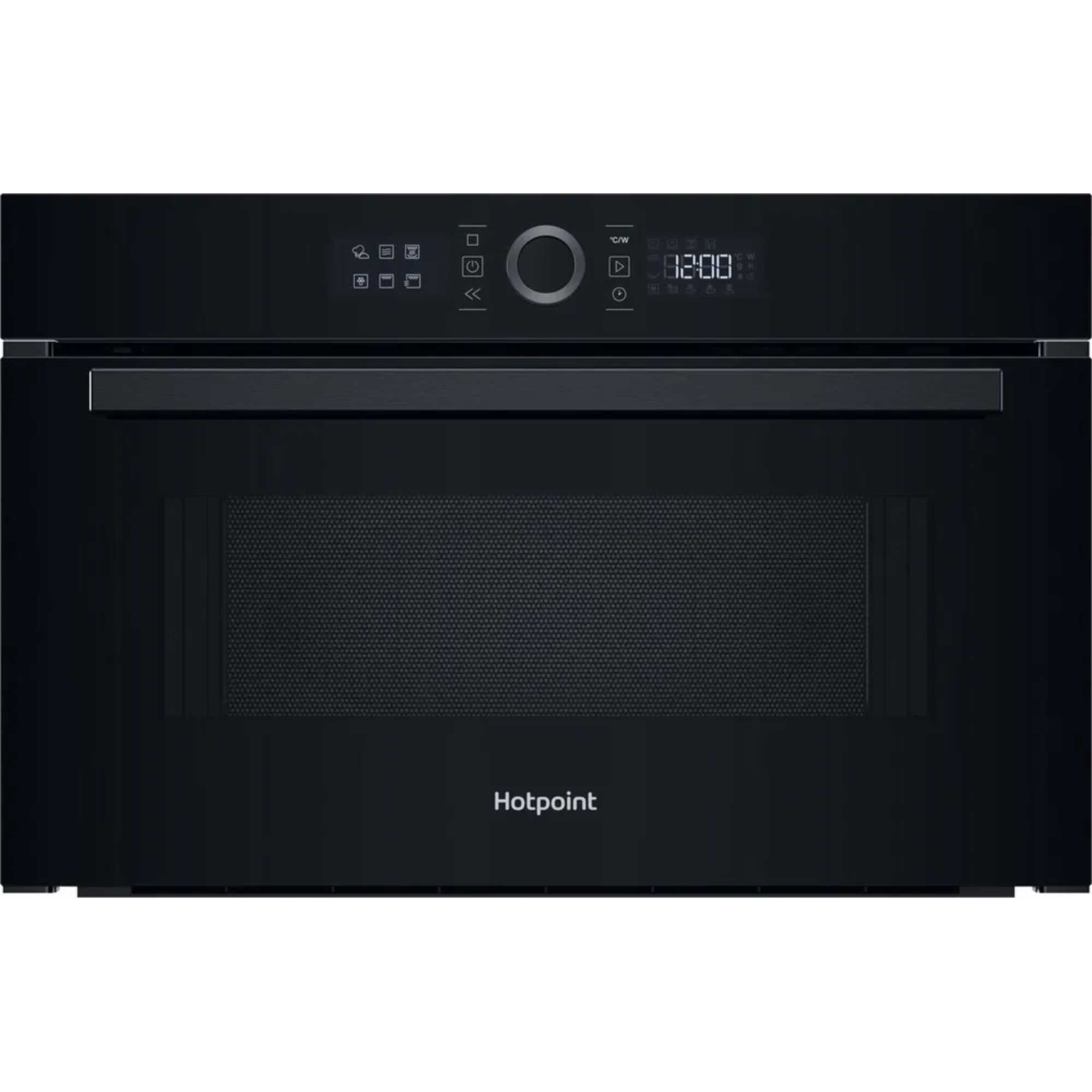 HMD44MBUK Class 4 Built-in 1000w Microwave with Quartz Grill - Black