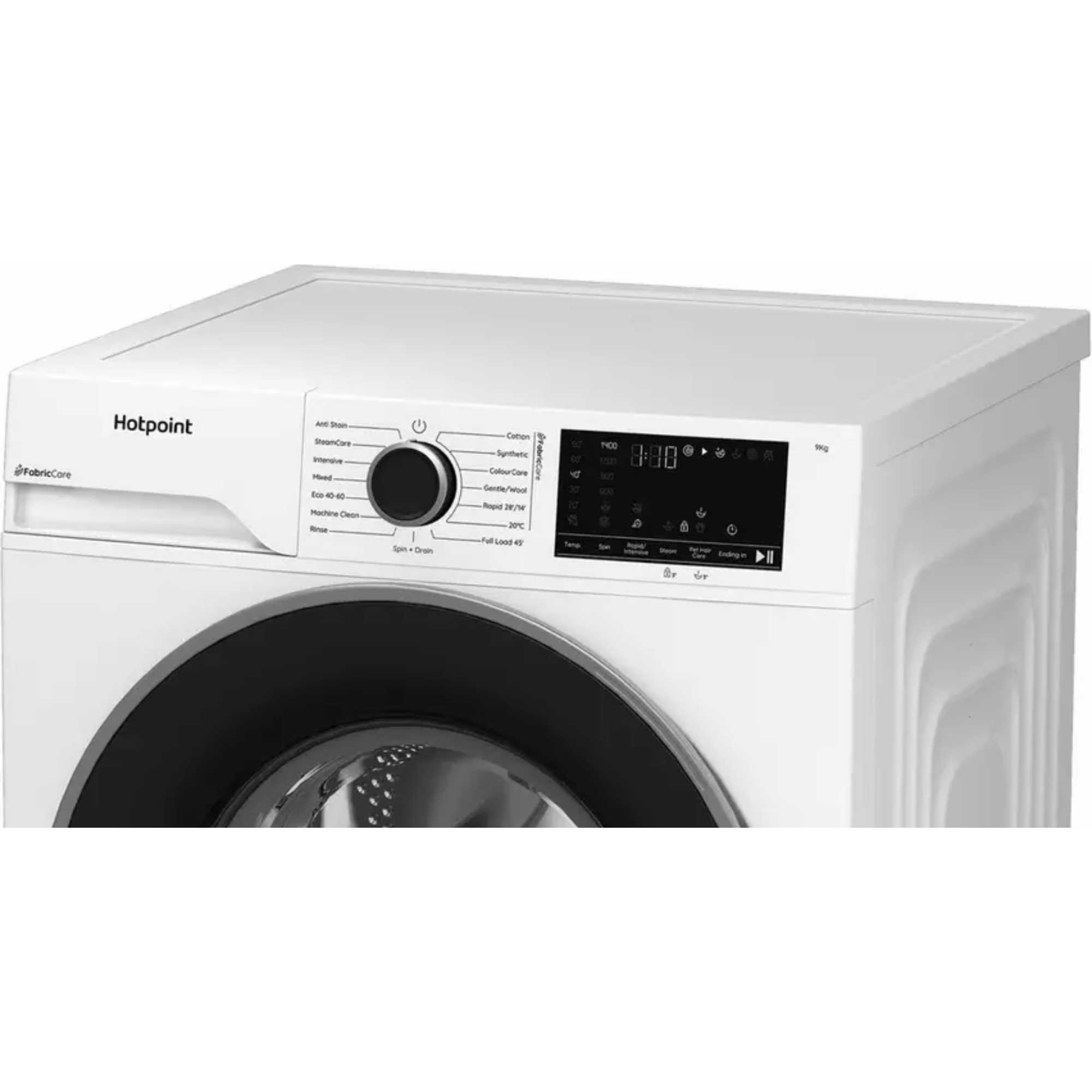 HB 93 CARE UK 9kg 1400rpm Washing Machine - White