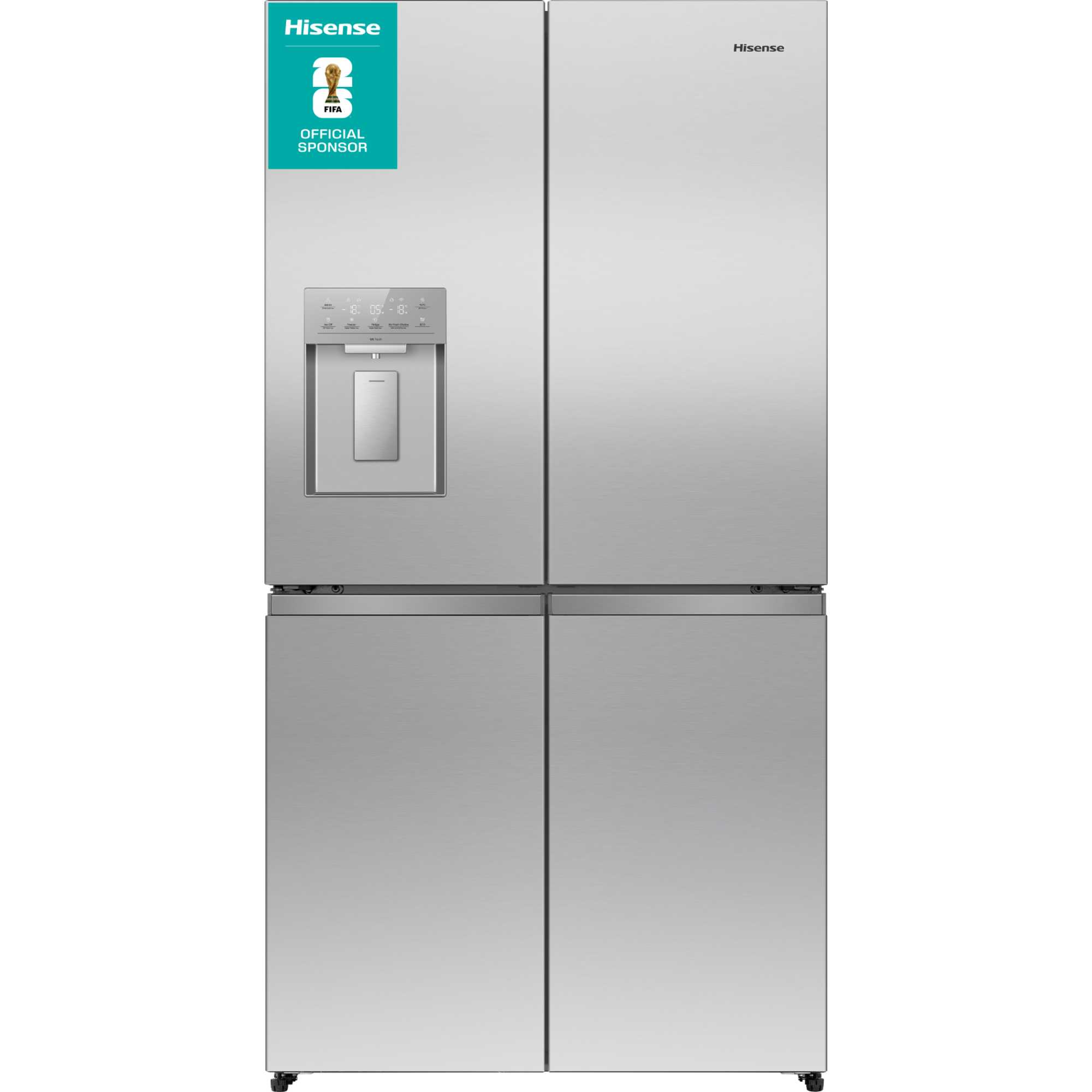 American Style Fridge Freezer 50/50 Total No Frost - Stainless Steel - RQ5P640SYSD