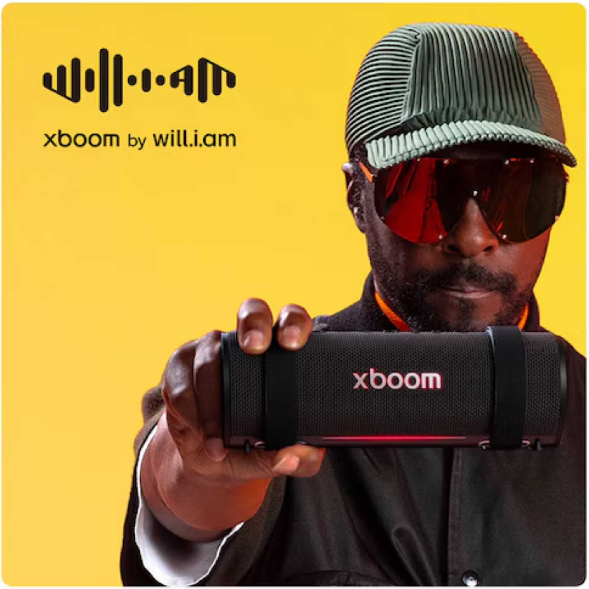 xboom Grab By will.i.am Bluetooth Speaker - Black