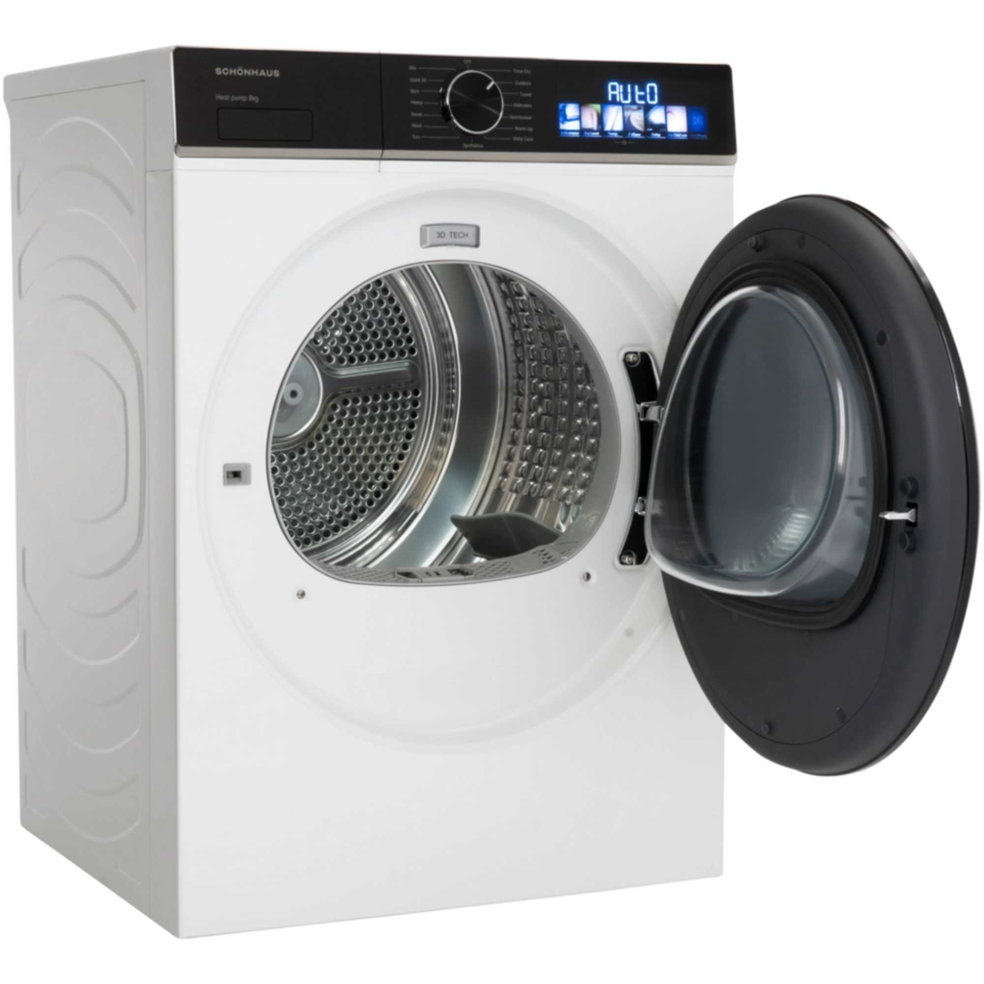 TDSHF018A3W 8kg Heat Pump Tumble Dryer - White