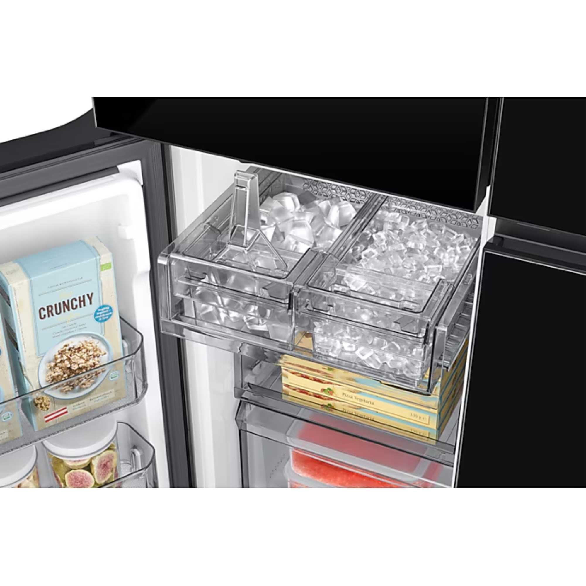 RF65DB970E22EU 645l Total No Frost American Fridge Freezer - Black