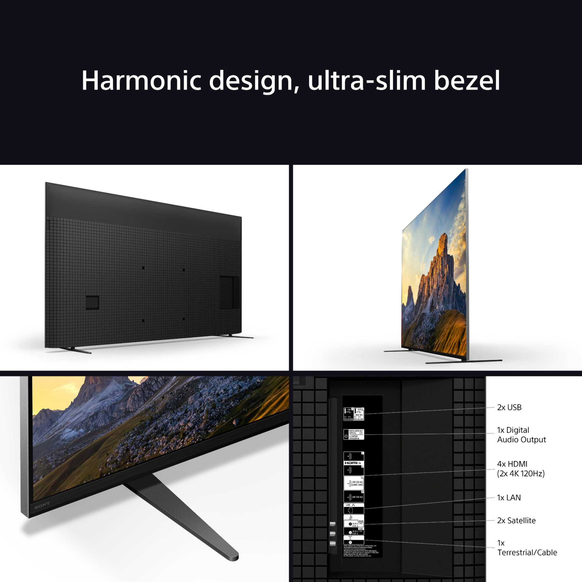 K55XR70PU 55" 4K MiniLED Smart TV 120hz Refresh Rate