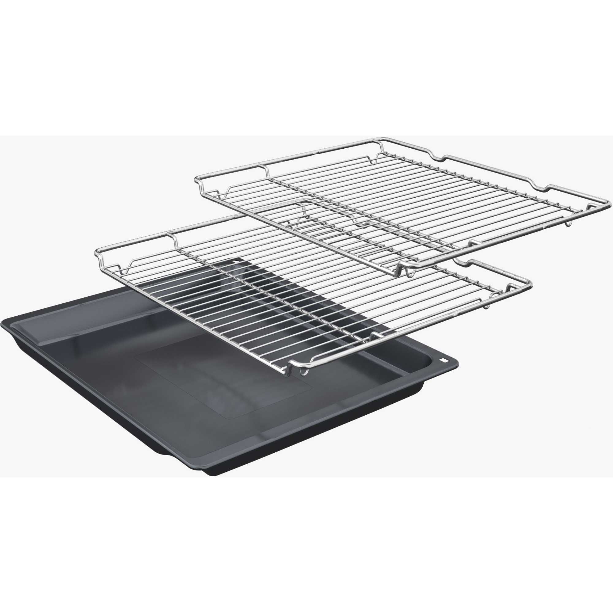 Series 4 HQA534BB3B Built-In Single Oven with Steam Function - Black