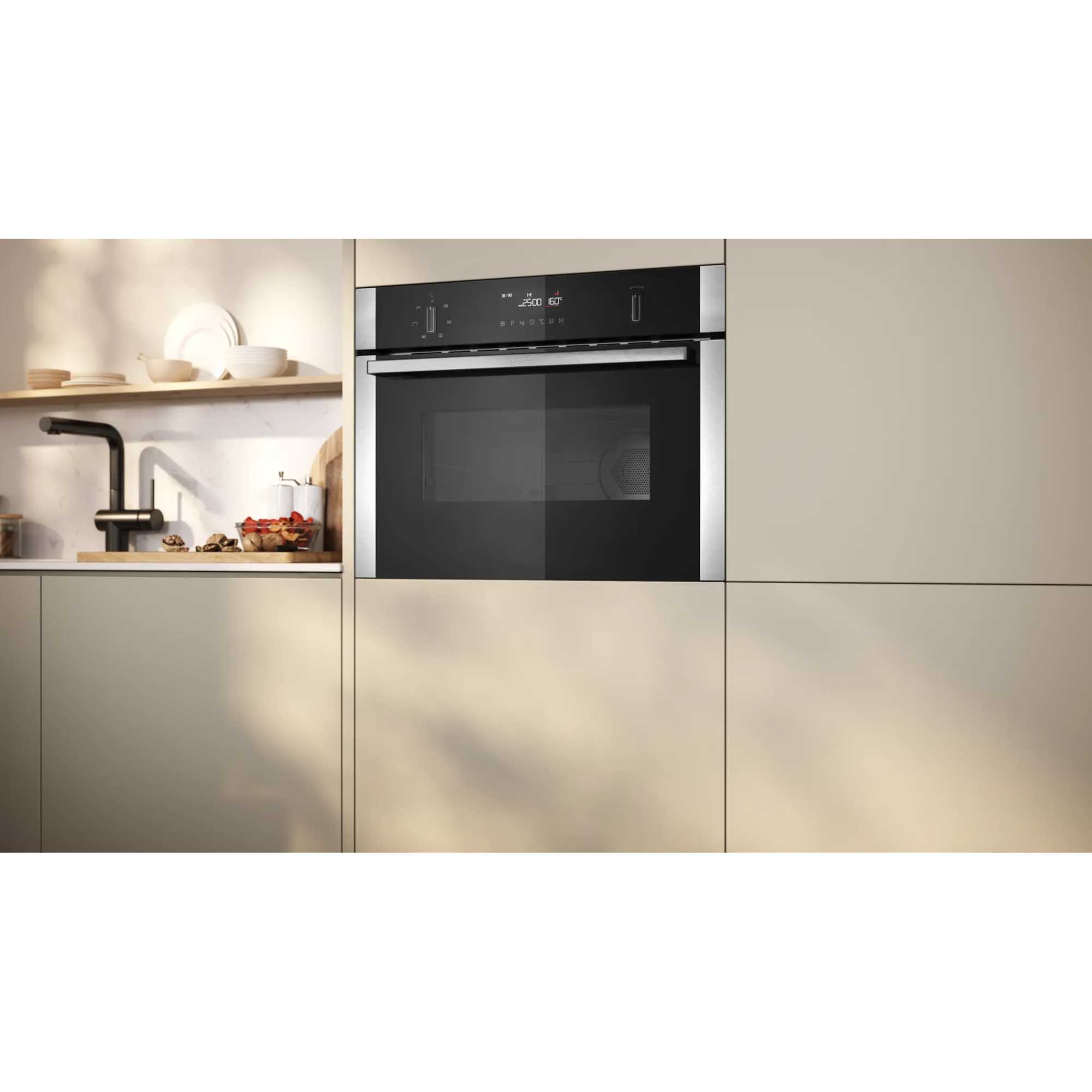 C1AMG84N1B N 50 60mm 900W Built-In Microwave Oven - Stainless Steel