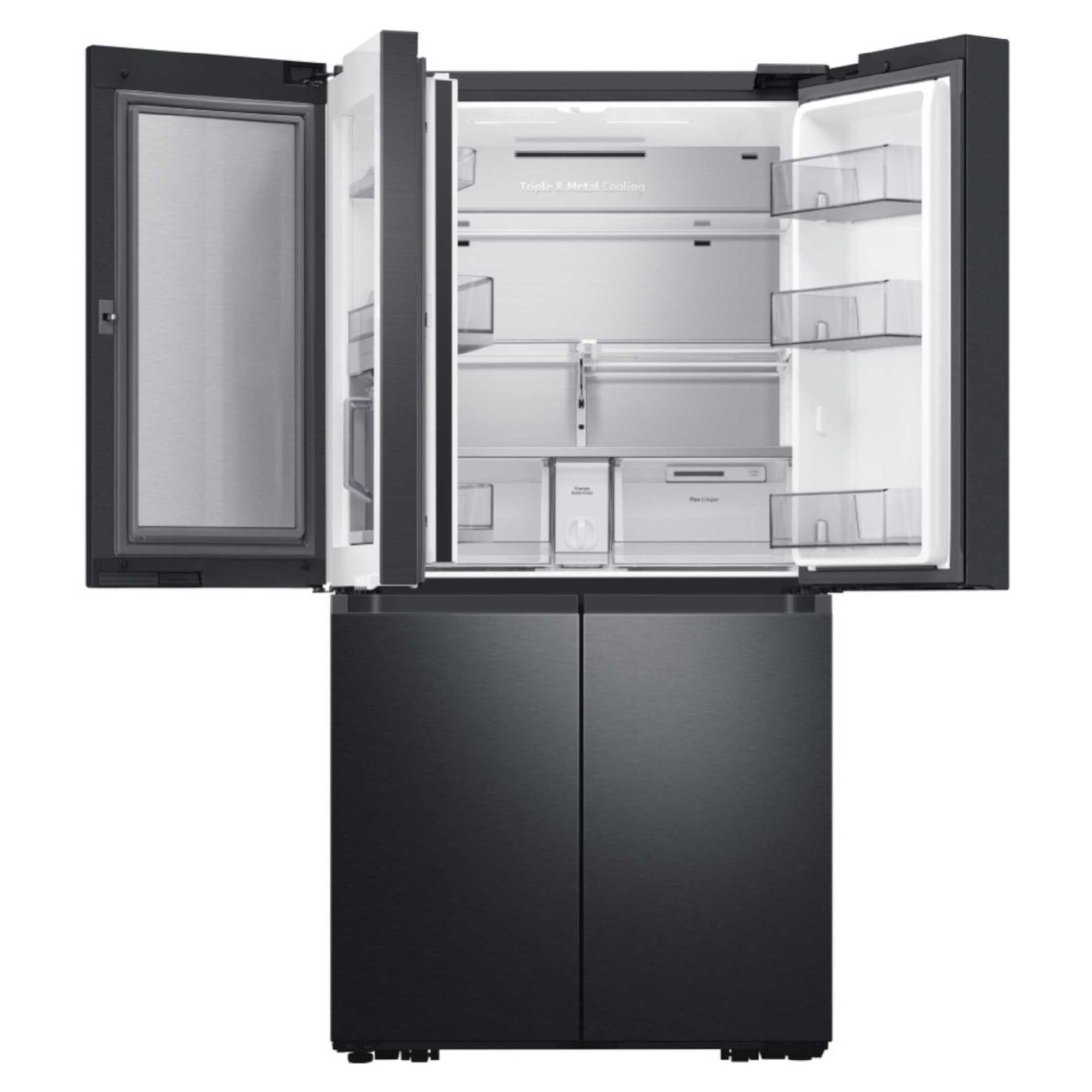 Samsung RF65A967EB1 French Style Fridge Freezer Black Hughes